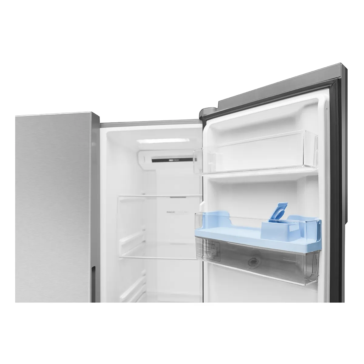 Haier 602L 2-Door Side by Side Refrigerator Wi-Fi Shiny Silver 3 Star - official product view