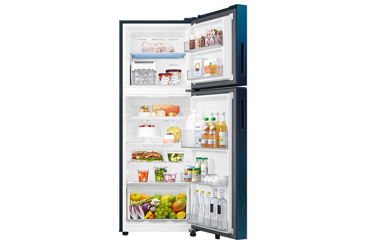 236 L Double Door Refrigerator with Convertible Freezer, 2★ RT40H28U2PB - official product view