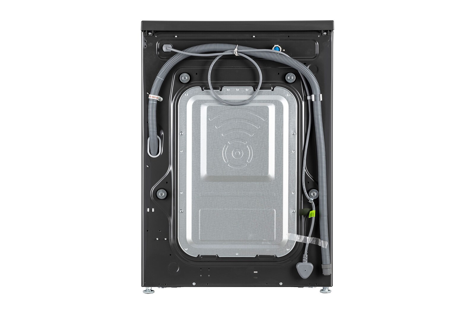LG 8 Kg Front Load Washing Machine with Inverter Direct Drive™, Steam Wash, Middle Black, 5 Star - official product view
