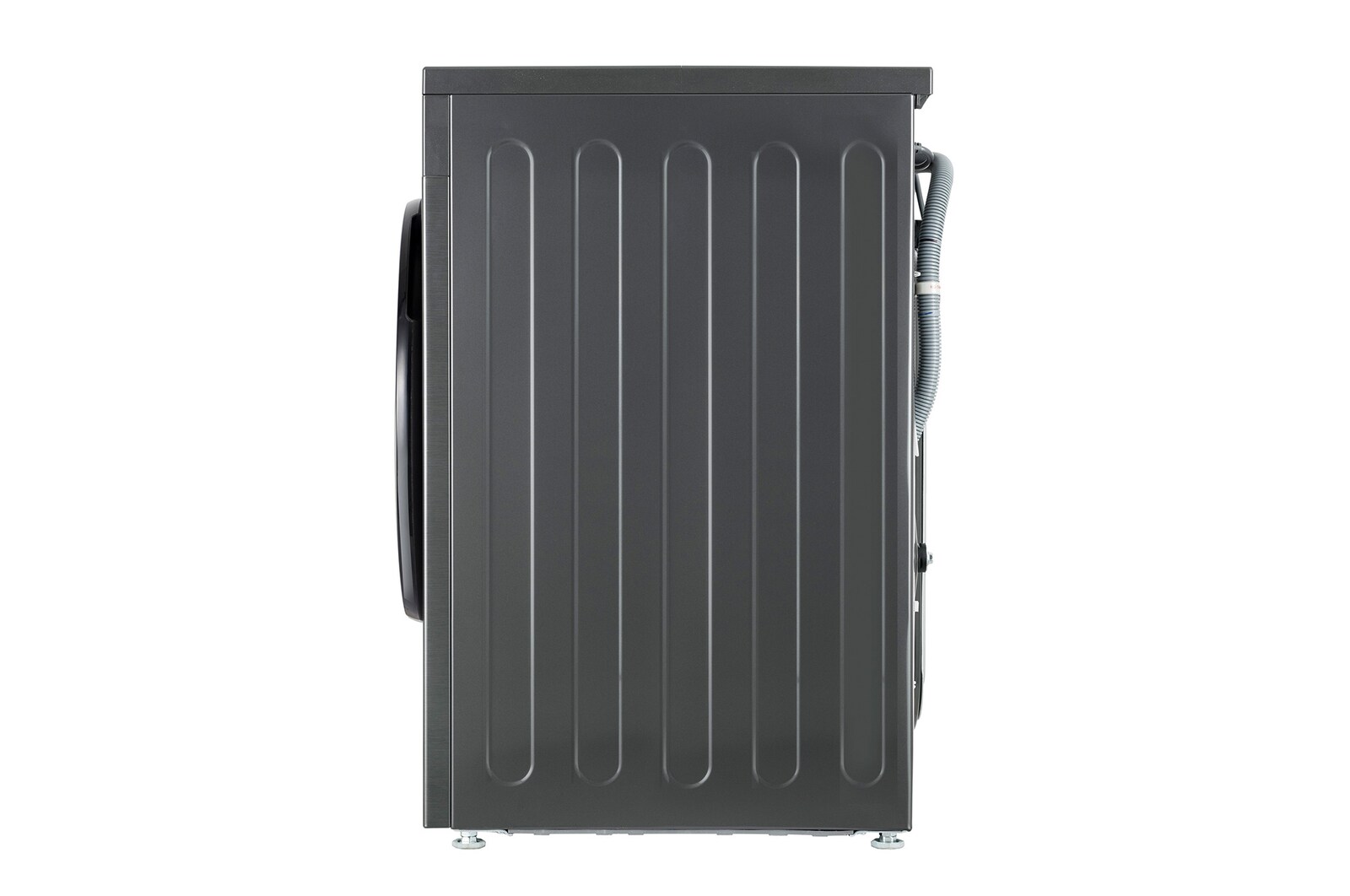 LG 9 Kg Front Load Washing Machine with Inverter Direct Drive™, Steam Wash, Middle Black, 5 Star - official product view