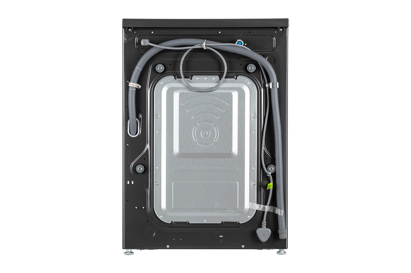LG 9 Kg Front Load Washing Machine with Inverter Direct Drive™, Steam Wash, Middle Black, 5 Star - official product view