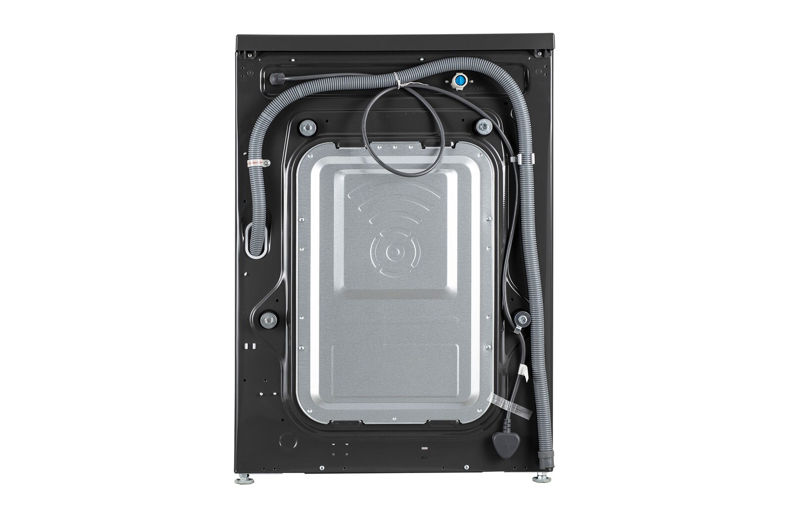 LG 9 Kg Front Load Washing Machine with Inverter Direct Drive™, Steam Wash, Middle Black, 5 Star - official product view