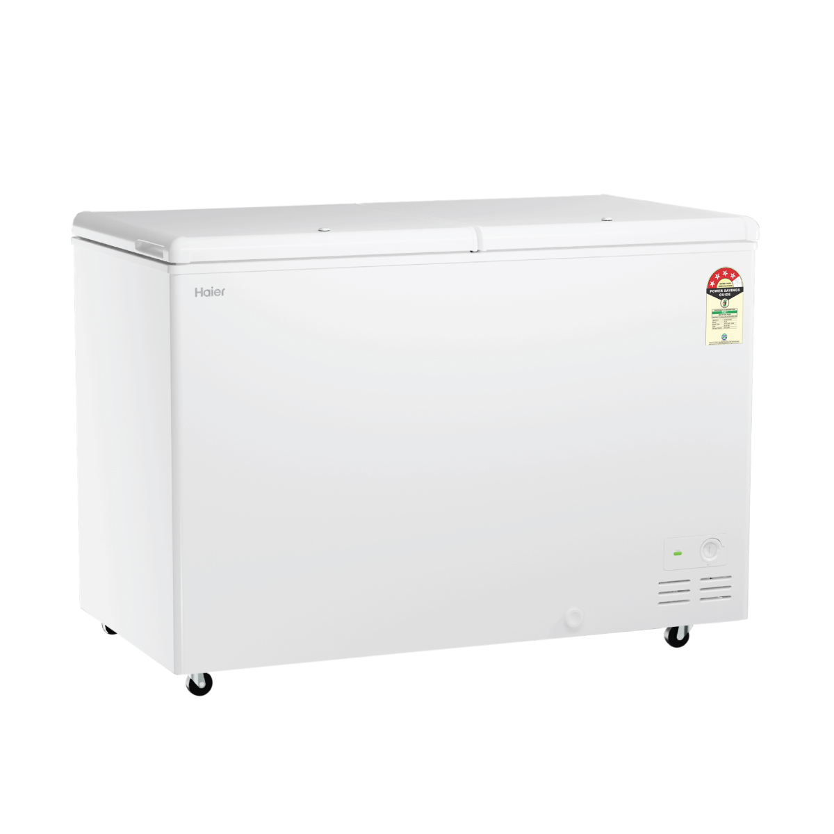320Litres, 5 Side Freezing - Double Door Hard Top Convertible Deep Freezer - official product view