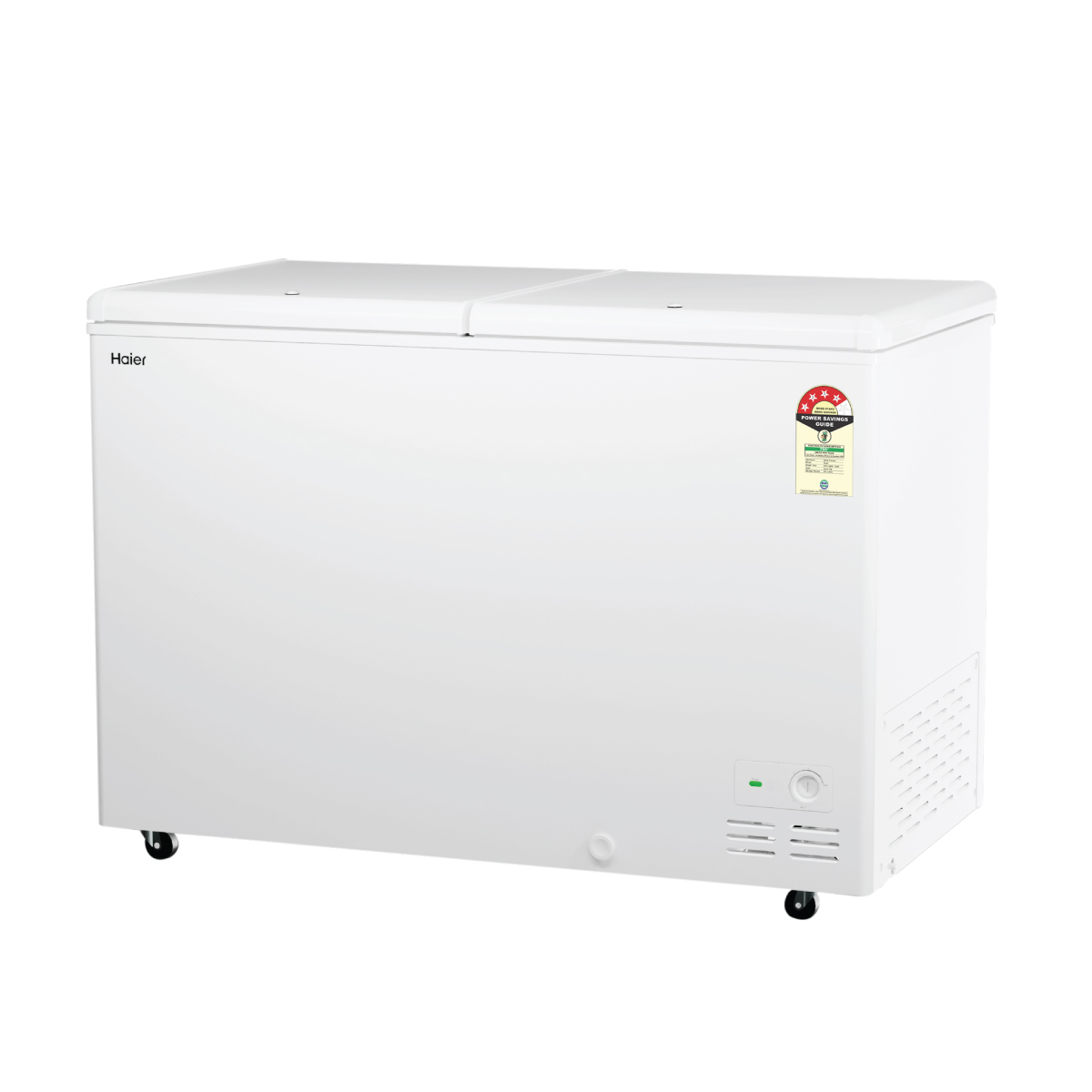 320Litres, 5 Side Freezing - Double Door Hard Top Convertible Deep Freezer - official product view