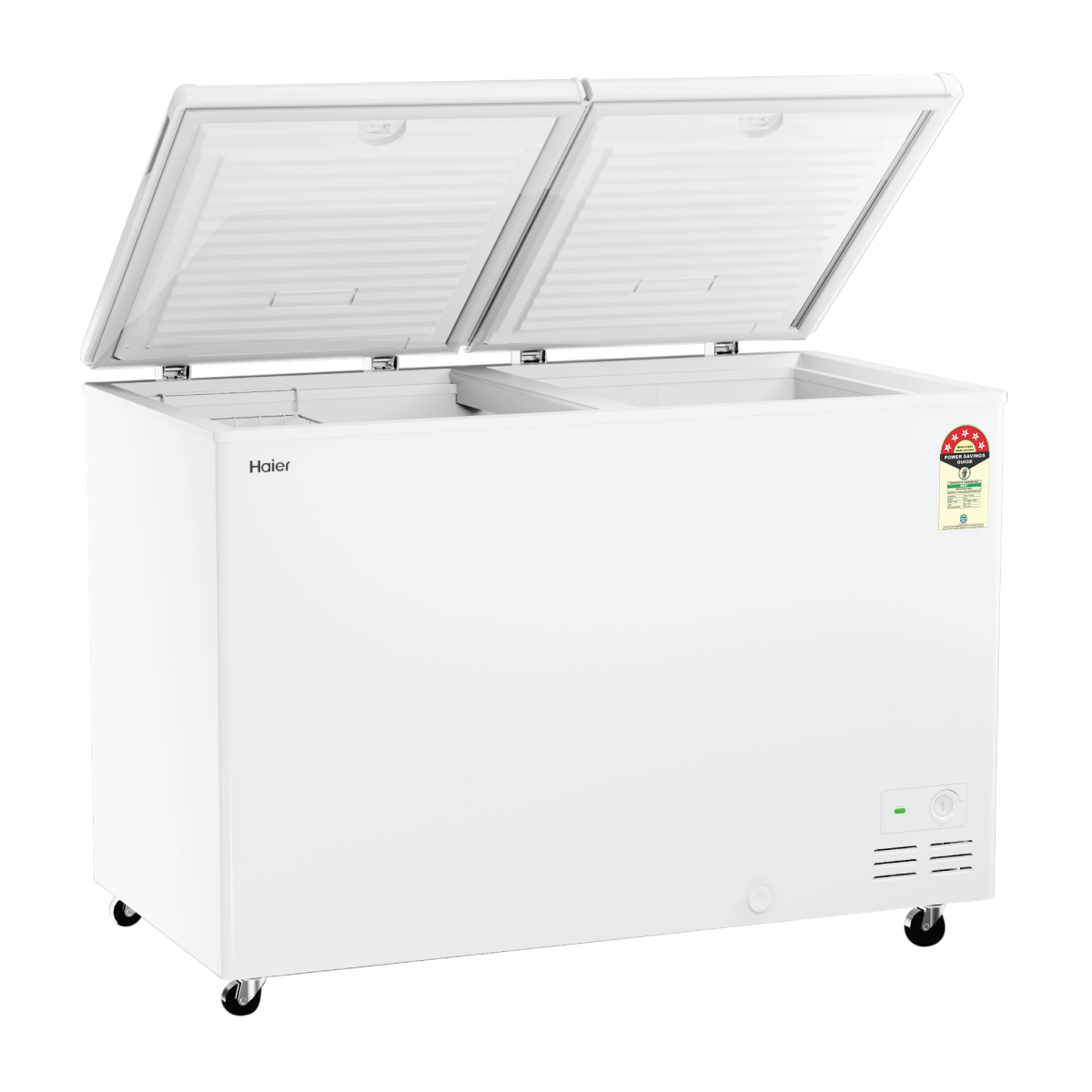 588 Litres, 5 Star - Double door Hard Top Convertible Deep Freezer - official product view