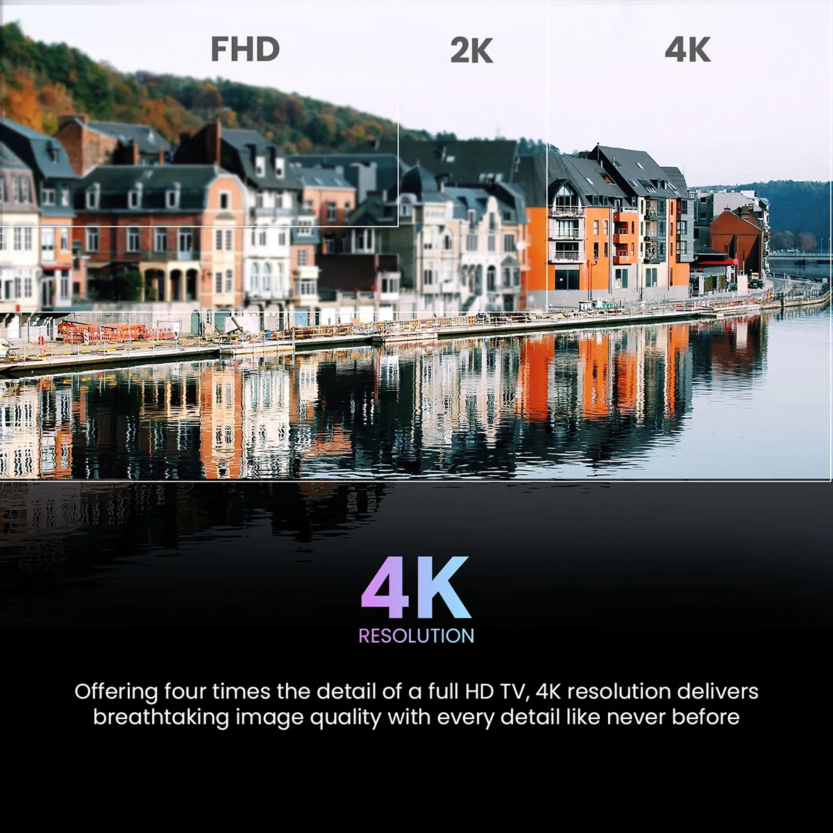Haier 55S800QT-P-QLED S800QT Series 139cm(55) 4K Smart Google TV With Dolby Vision. Atmos - official product view