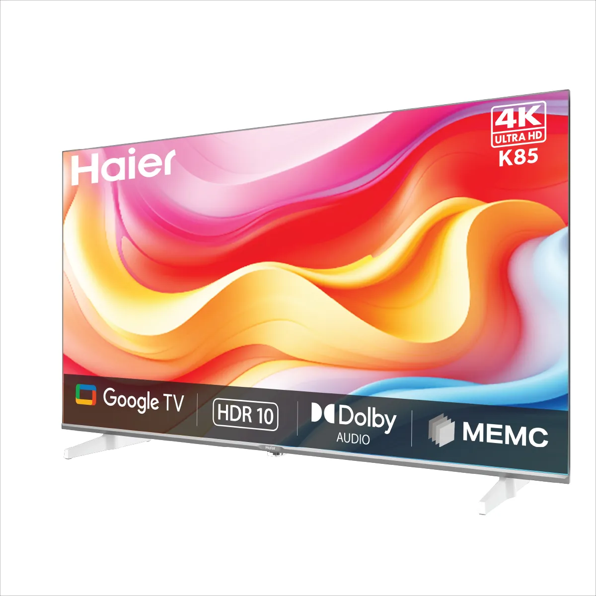 Haier H75K85FUX-4K Ultra HD K85 Series 189cm(75) Smart Google TV -H75K85FUX (2025 Model) - official product view