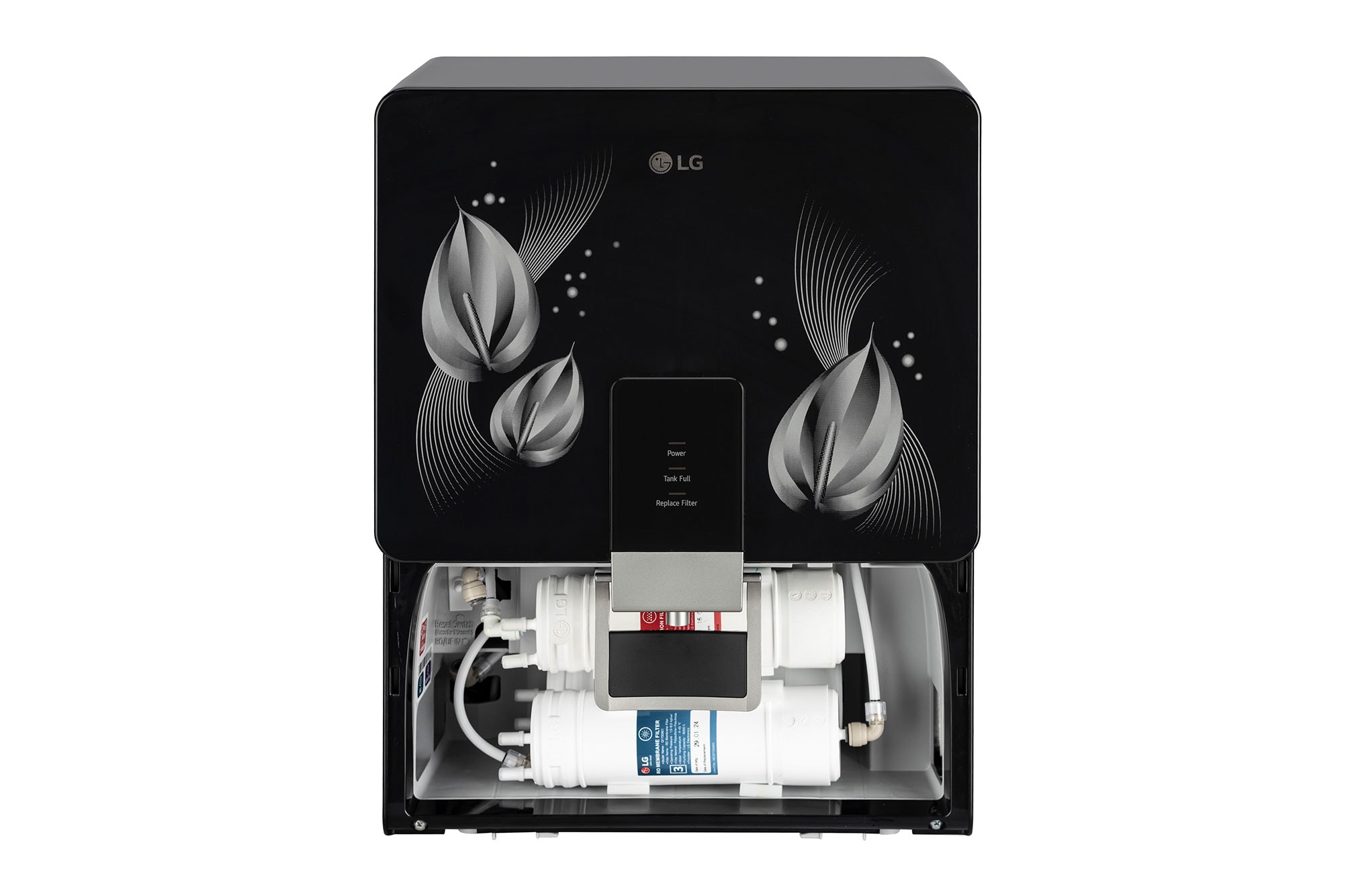 LG 8L RO+Mineral Booster Water Purifier with Steel Tank, Black - WW146RTLB | LG India - official product view