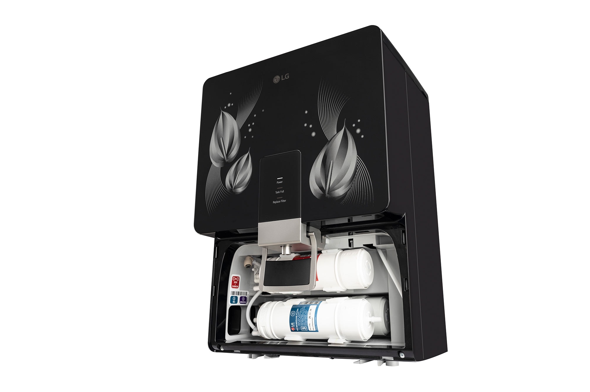LG 8L RO+Mineral Booster Water Purifier with Steel Tank, Black - WW146RTLB | LG India - official product view