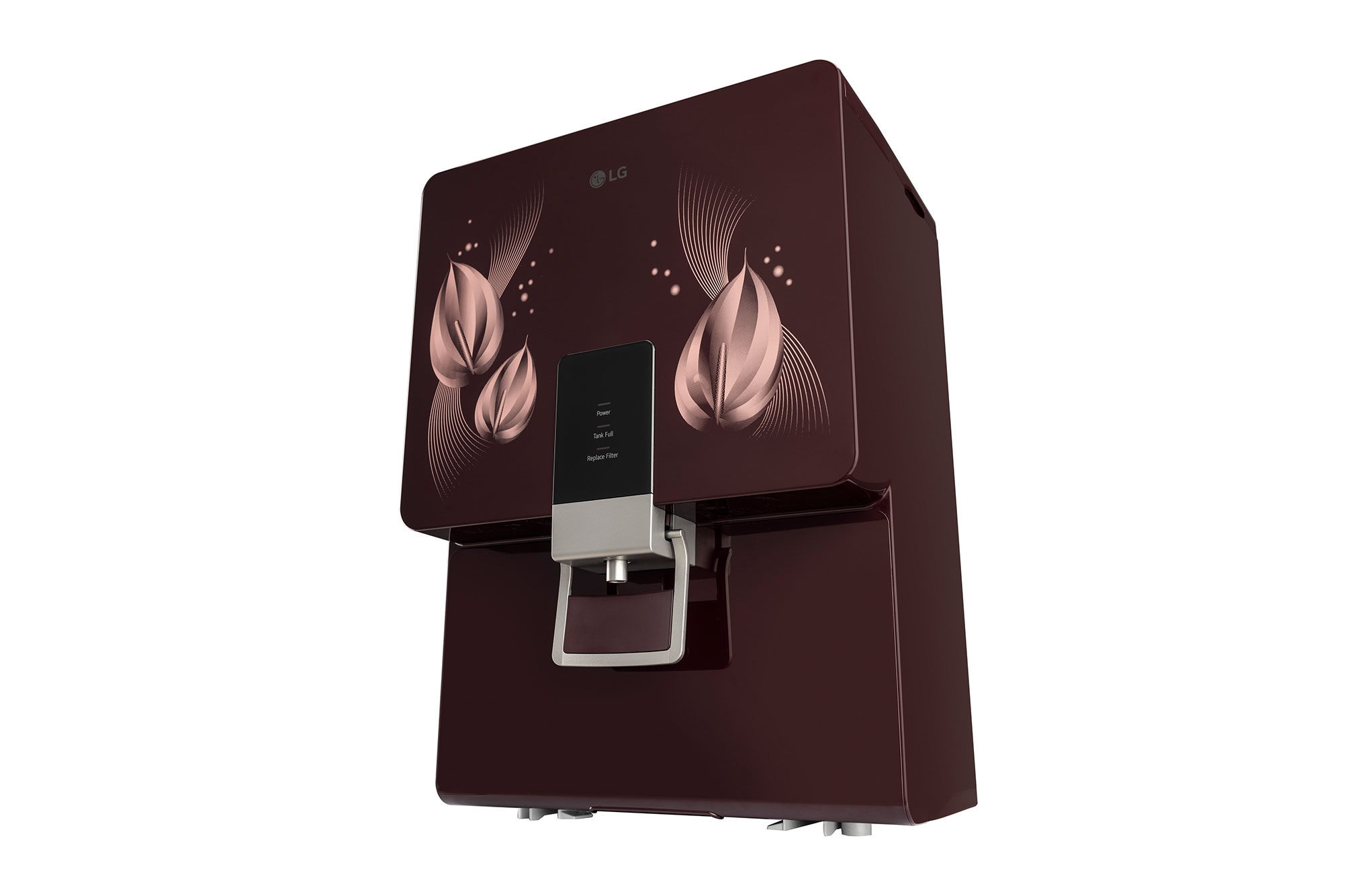 LG 8L RO+Mineral Booster Water Purifier with Steel Tank, Crimson Red - WW146RTLC | LG India - official product view