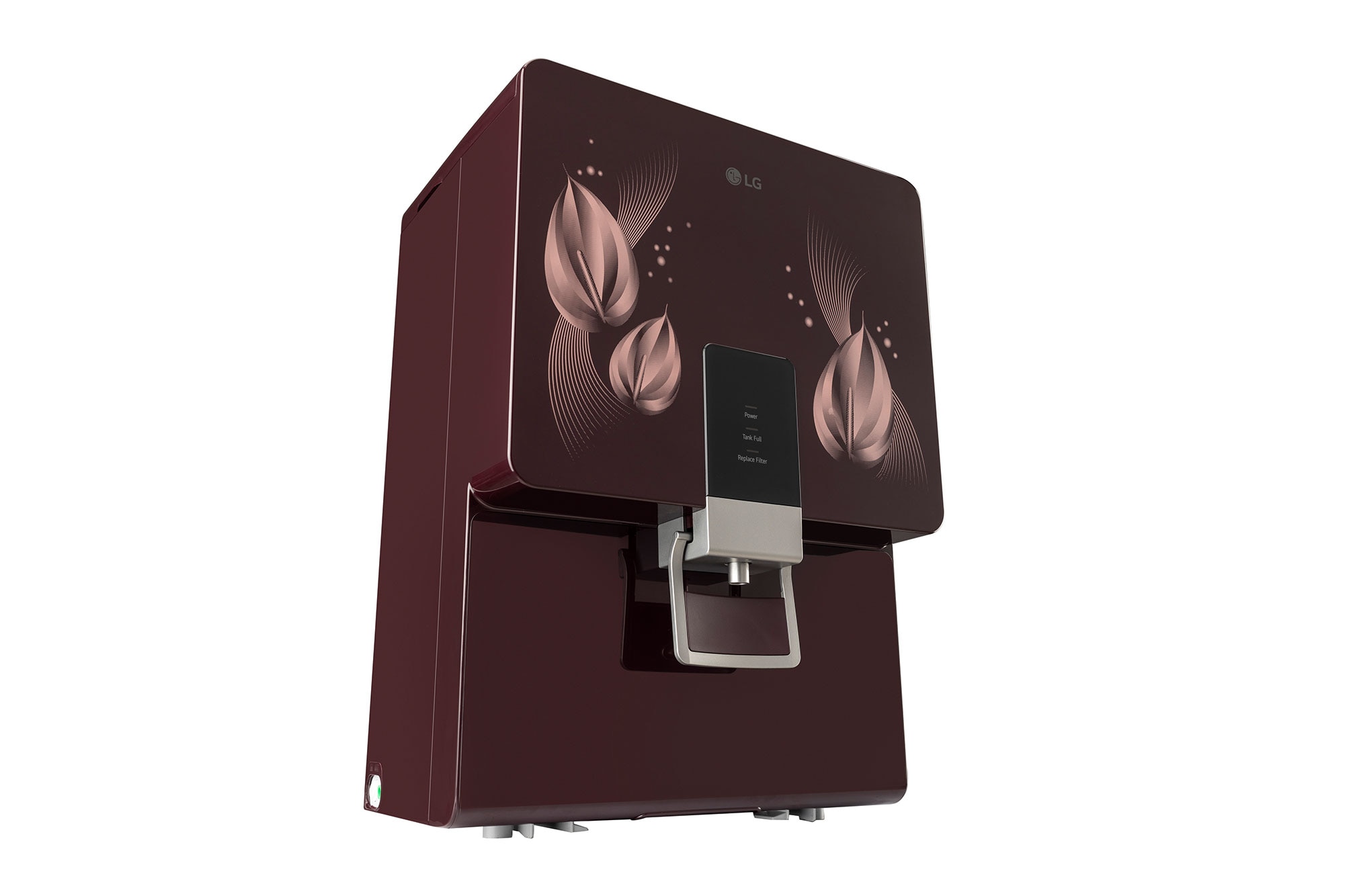 LG 8L RO+Mineral Booster Water Purifier with Steel Tank, Crimson Red - WW146RTLC | LG India - official product view
