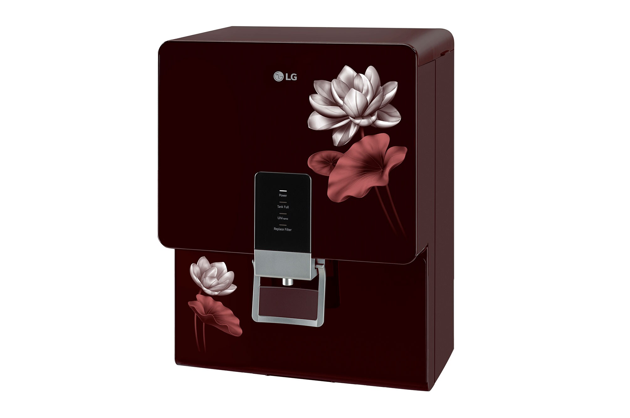 LG 8L RO+UV+Mineral Booster Water Purifier with Steel Tank, Crimson Red - WW156RTTC | LG India - official product view