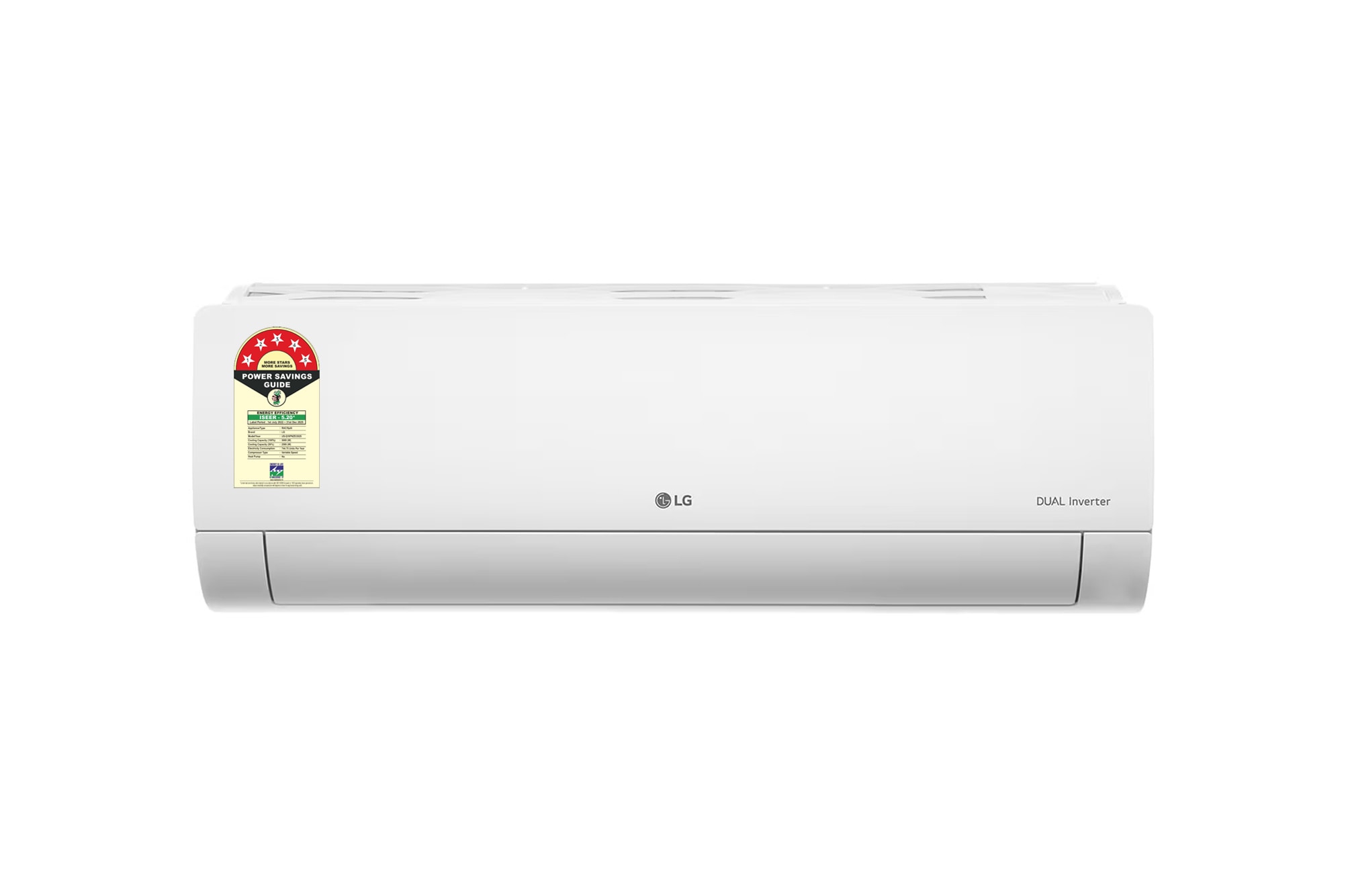 LG 5 Star (1.5) Split AC, AI Convertible 6-in-1, ADC Sensor, Viraat Mode, Dual Inverter Compressor, 5.0 kW, 2025 Model