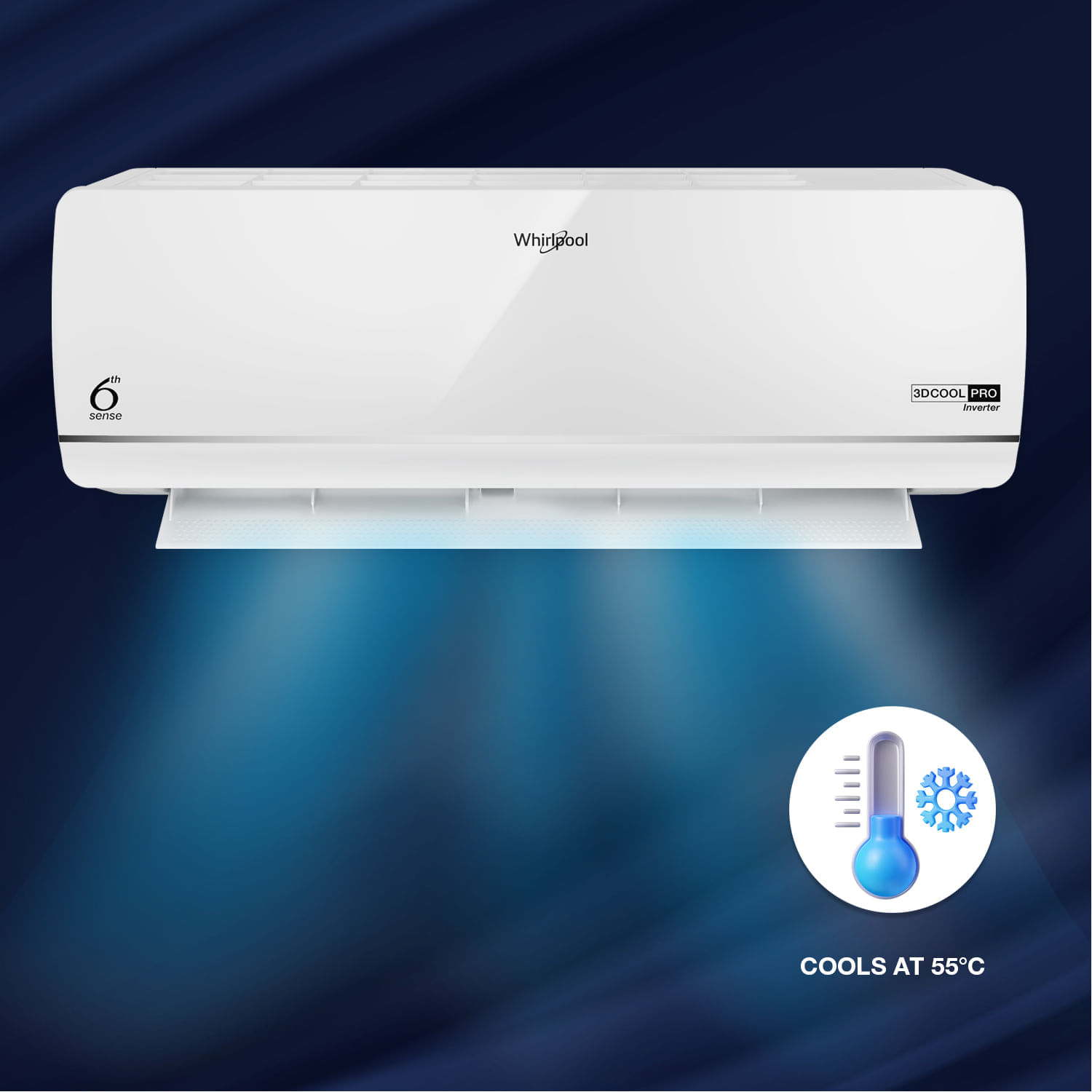 3DCool Pro 1.5T 3 Star Inverter Split Air Conditioner - 2026 Model - manufacturer product information