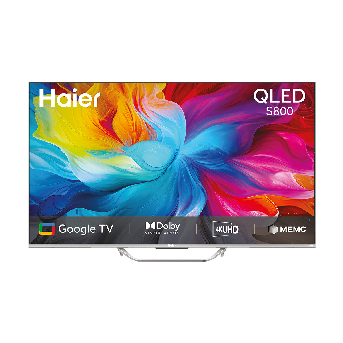 Haier 55S800QT-P-QLED S800QT Series 139cm(55) 4K Smart Google TV With Dolby Vision. Atmos