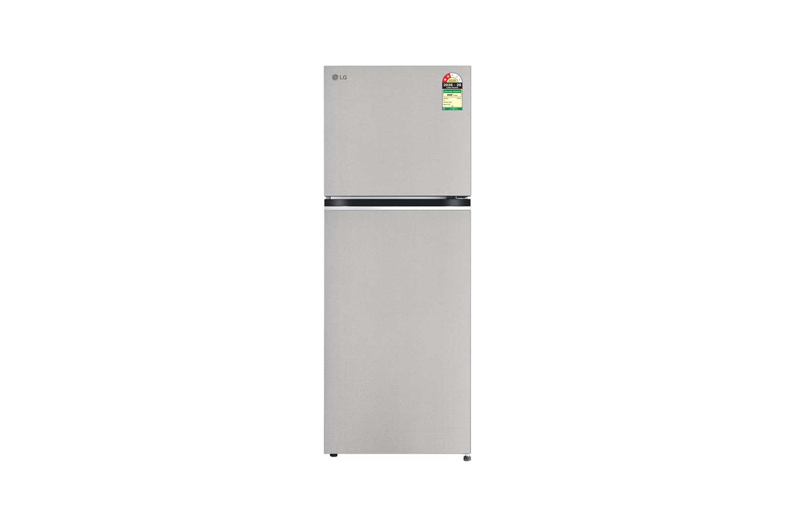 LG 322 L Single Door Refrigerator, Convertible, Smart Diagnosis™, Urban Steel, 2 Star