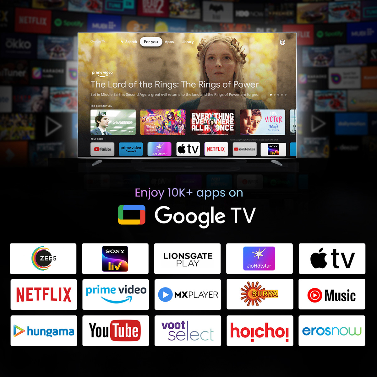 Haier H55M80FUX-Mini LED M80F Series139 cm (55) 4K Ultra HD Smart Google TV | Sound by KEF -H55M80FUX (2025): Product feature