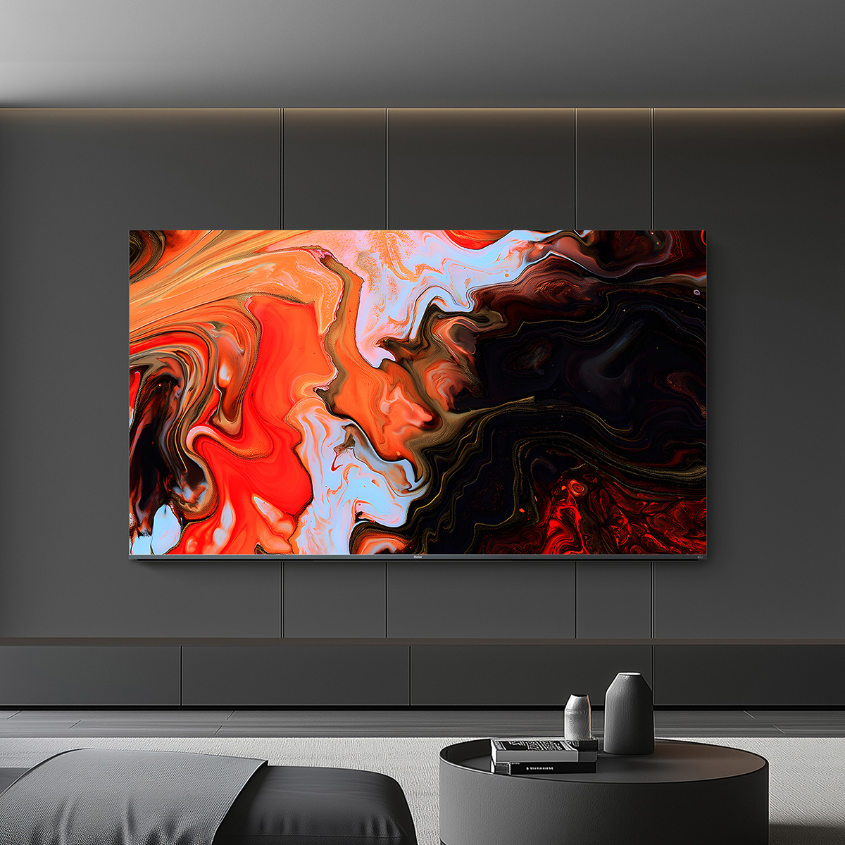 Haier H55M80FUX-Mini LED M80F Series139 cm (55) 4K Ultra HD Smart Google TV | Sound by KEF -H55M80FUX (2025): Product feature