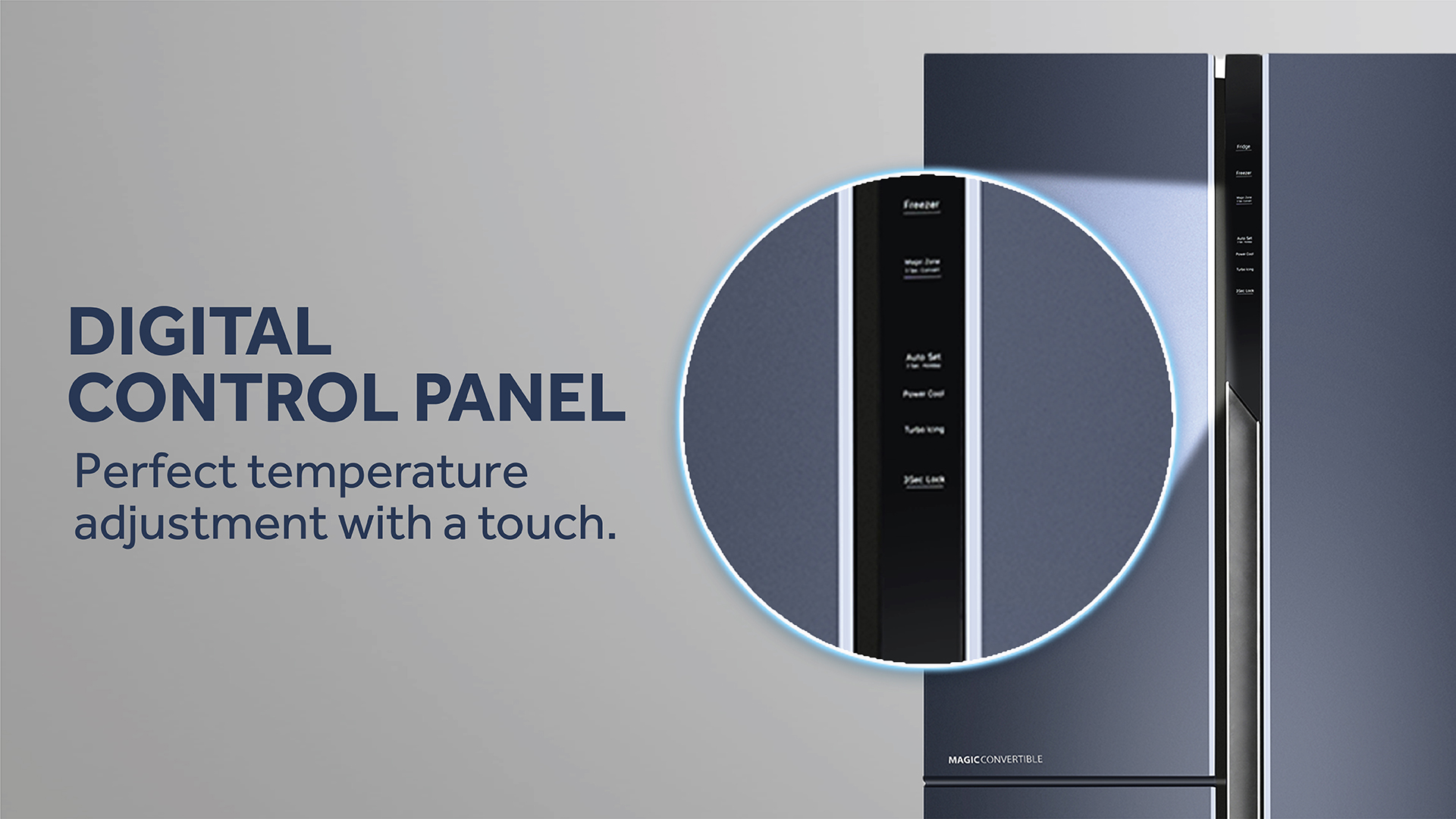 Haier 596L Graphite Black Finish side by side Frost Free Refrigerator: Product feature