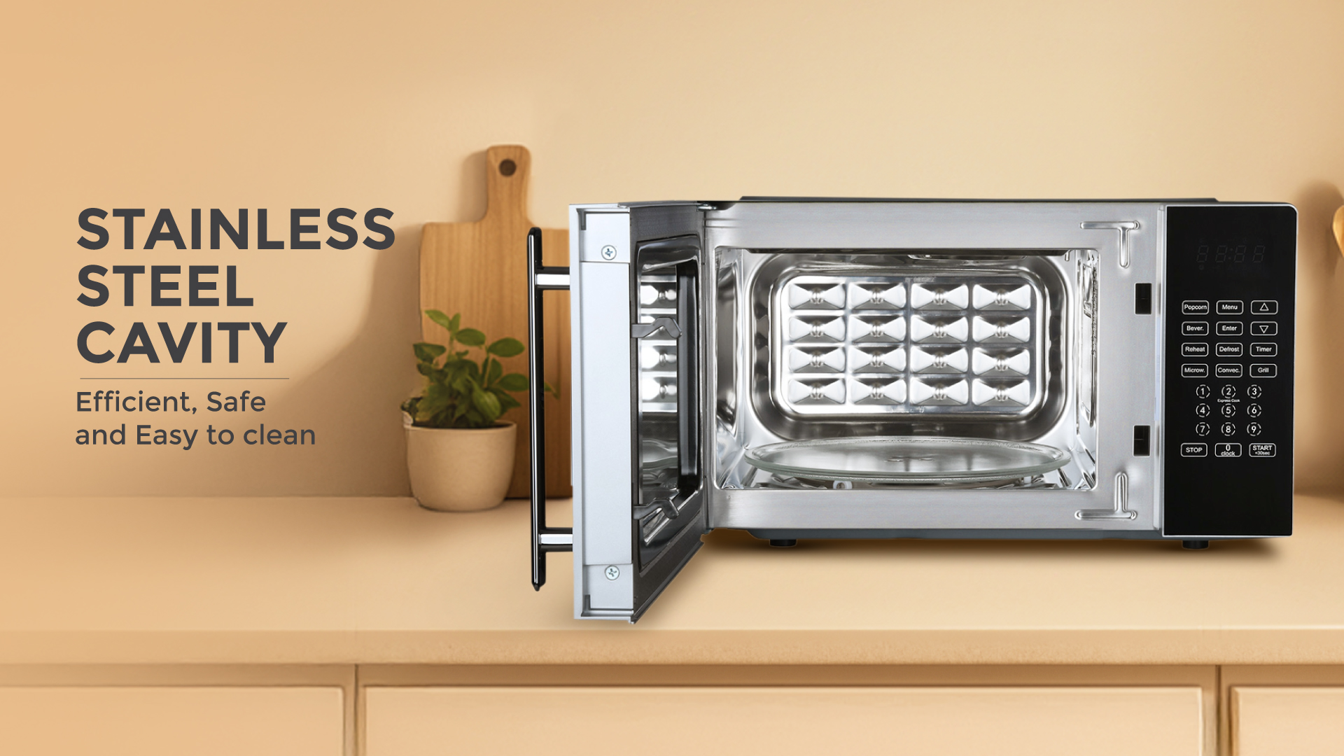 Haier 20 L Convection Microwave Oven HIL2001CSSH: Product feature