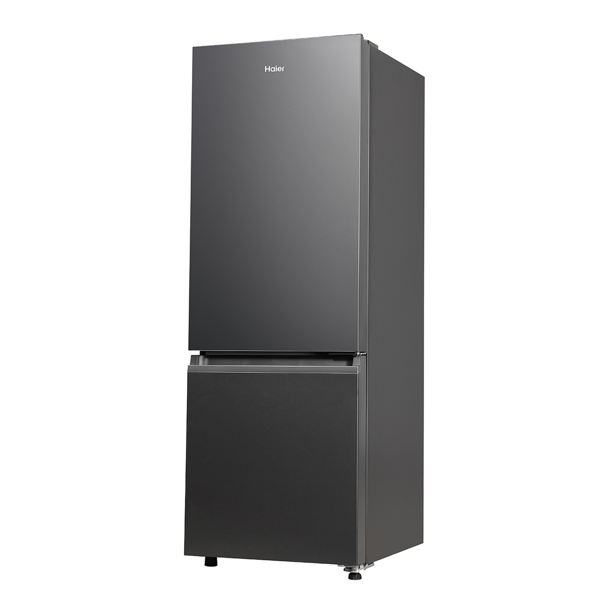 Haier 237 Litres Flat Door Bottom Mount Refrigerator, GE Black, 2 Star