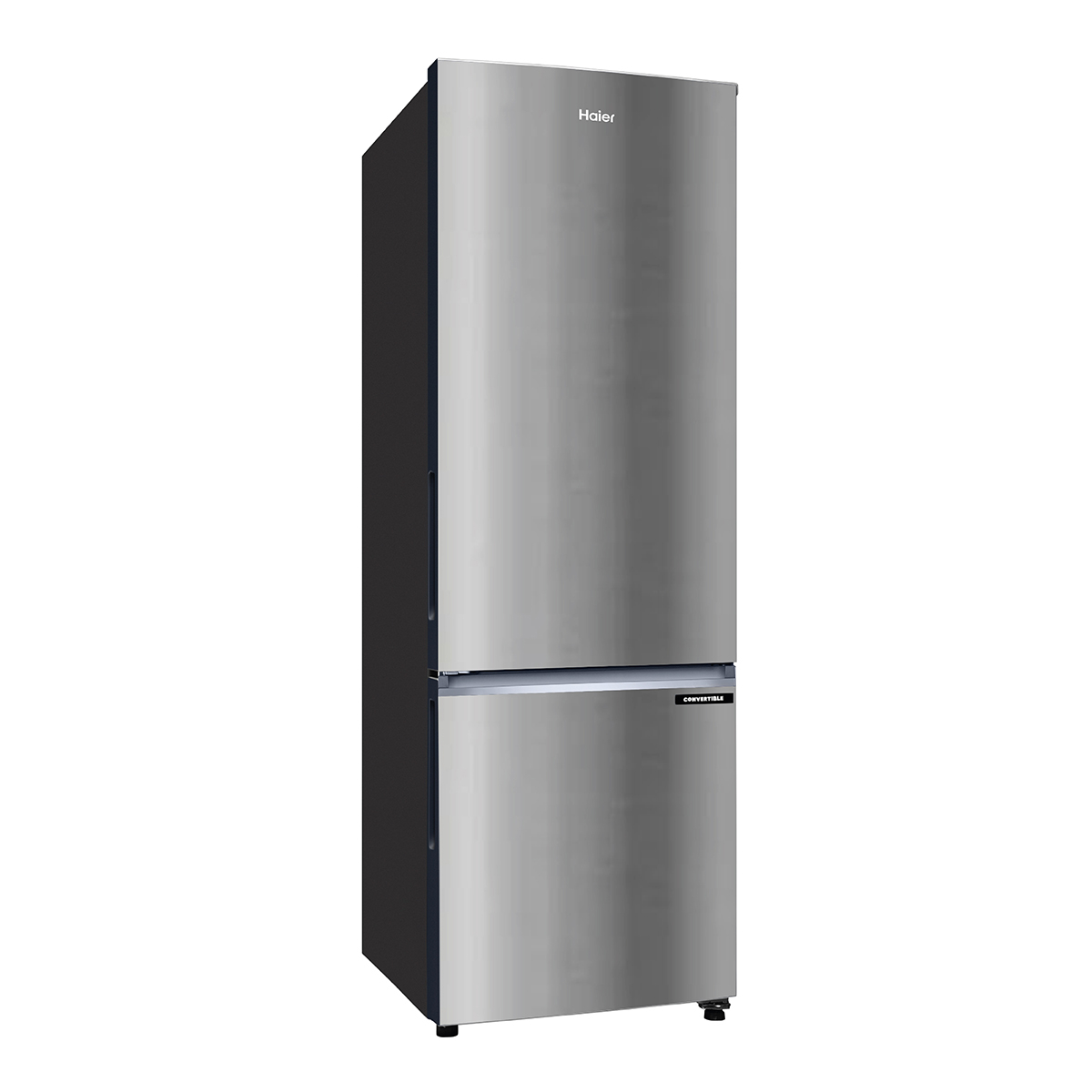 Haier 265L Flat Door Bottom Mount Refrigerator Nickel Steel 2 Star