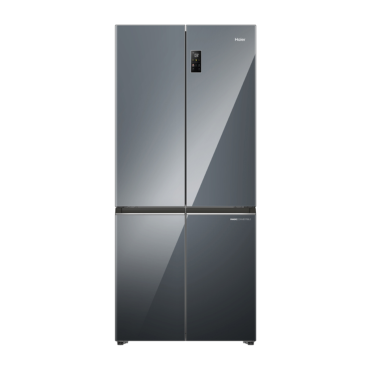 Haier 520L Lumiere 4-Door Side by Side Refrigerator Wi-Fi Mirror Glass 3 Star