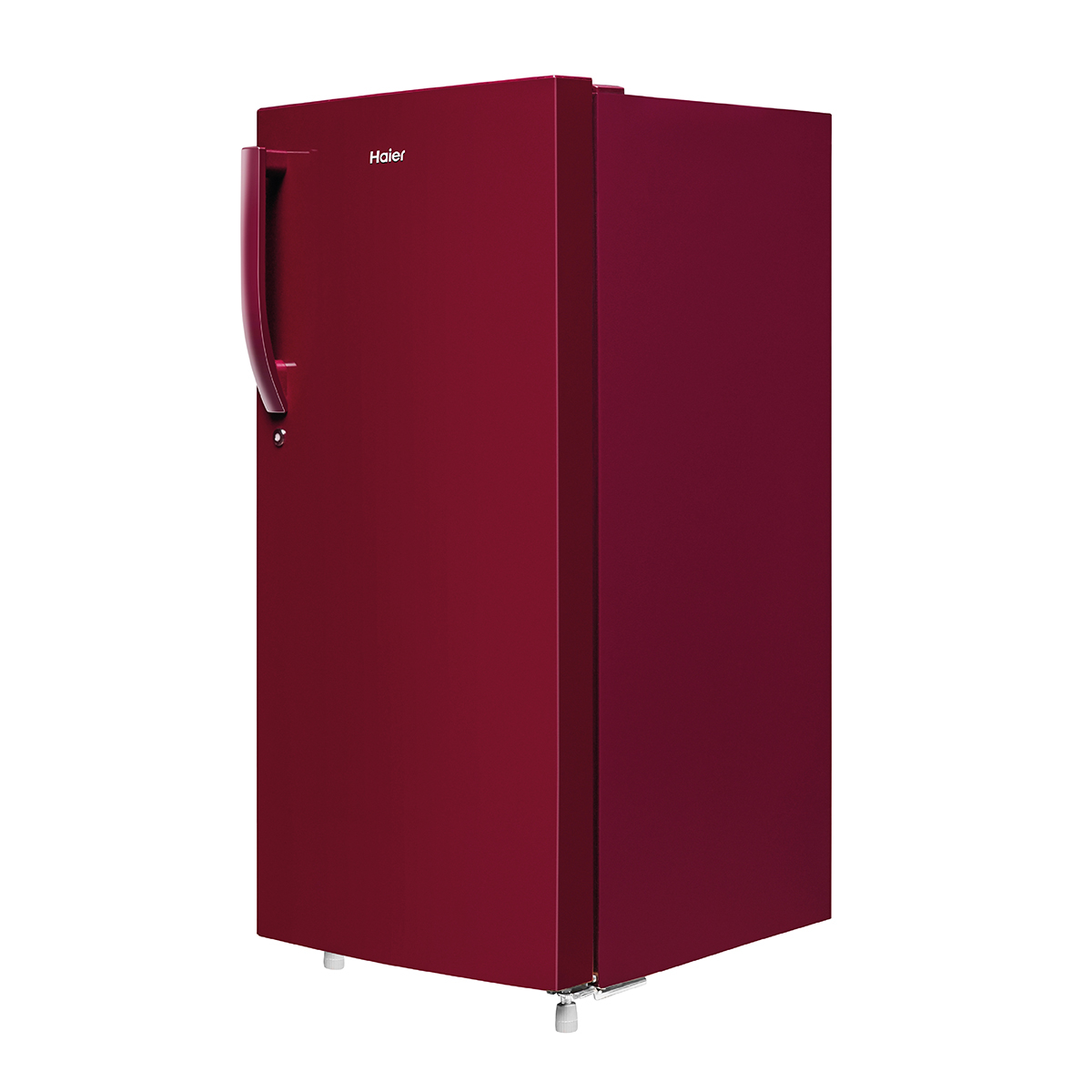 Haier 190L 1 Star Red Mono Direct Cool Single Door Refrigerator