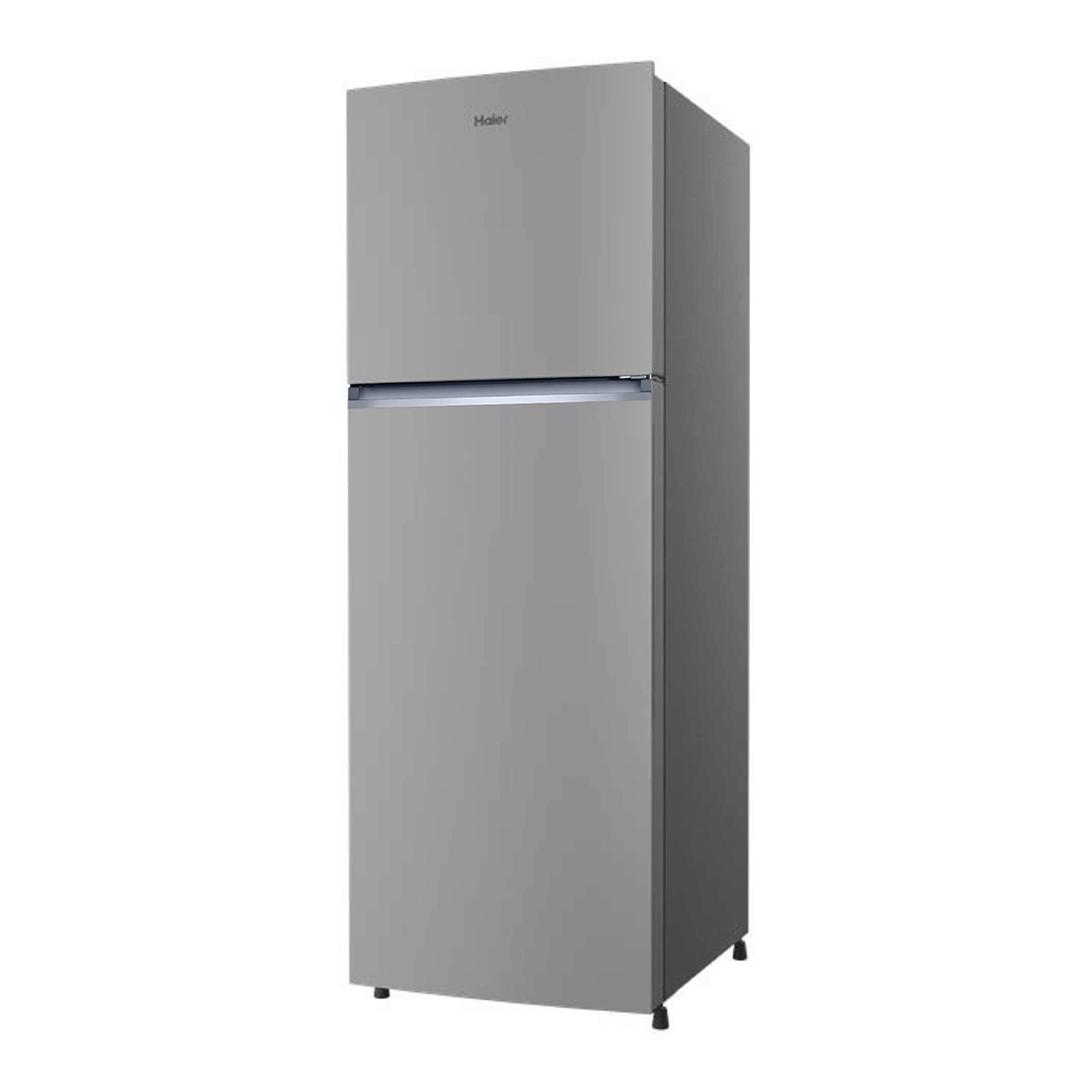Haier 240L Frost Free Double Door Refrigerator Flat Door Moon Silver 2 Star