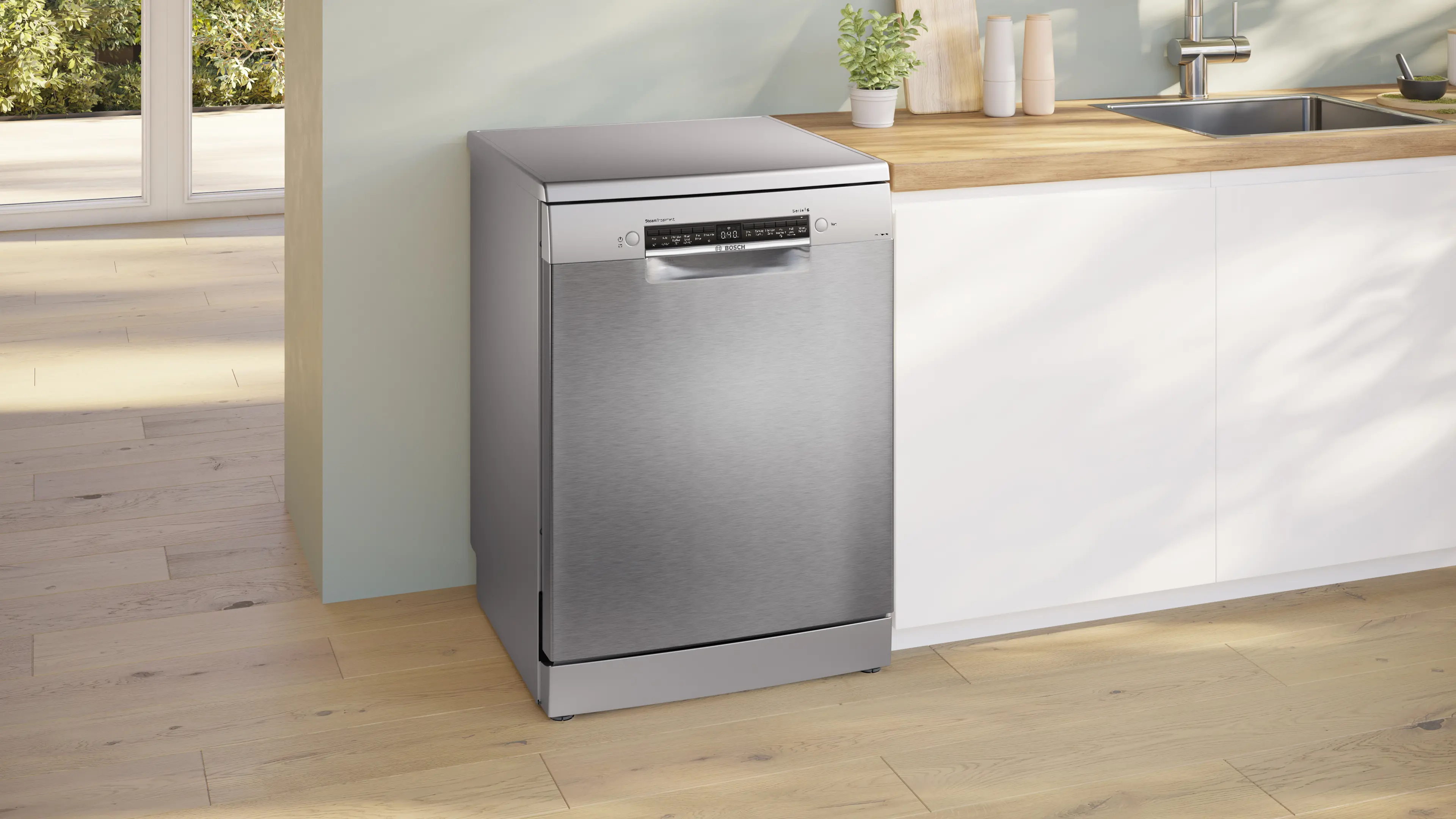 Bosch Series 6 free-standing dishwasher SMS6HMI01I: Product feature