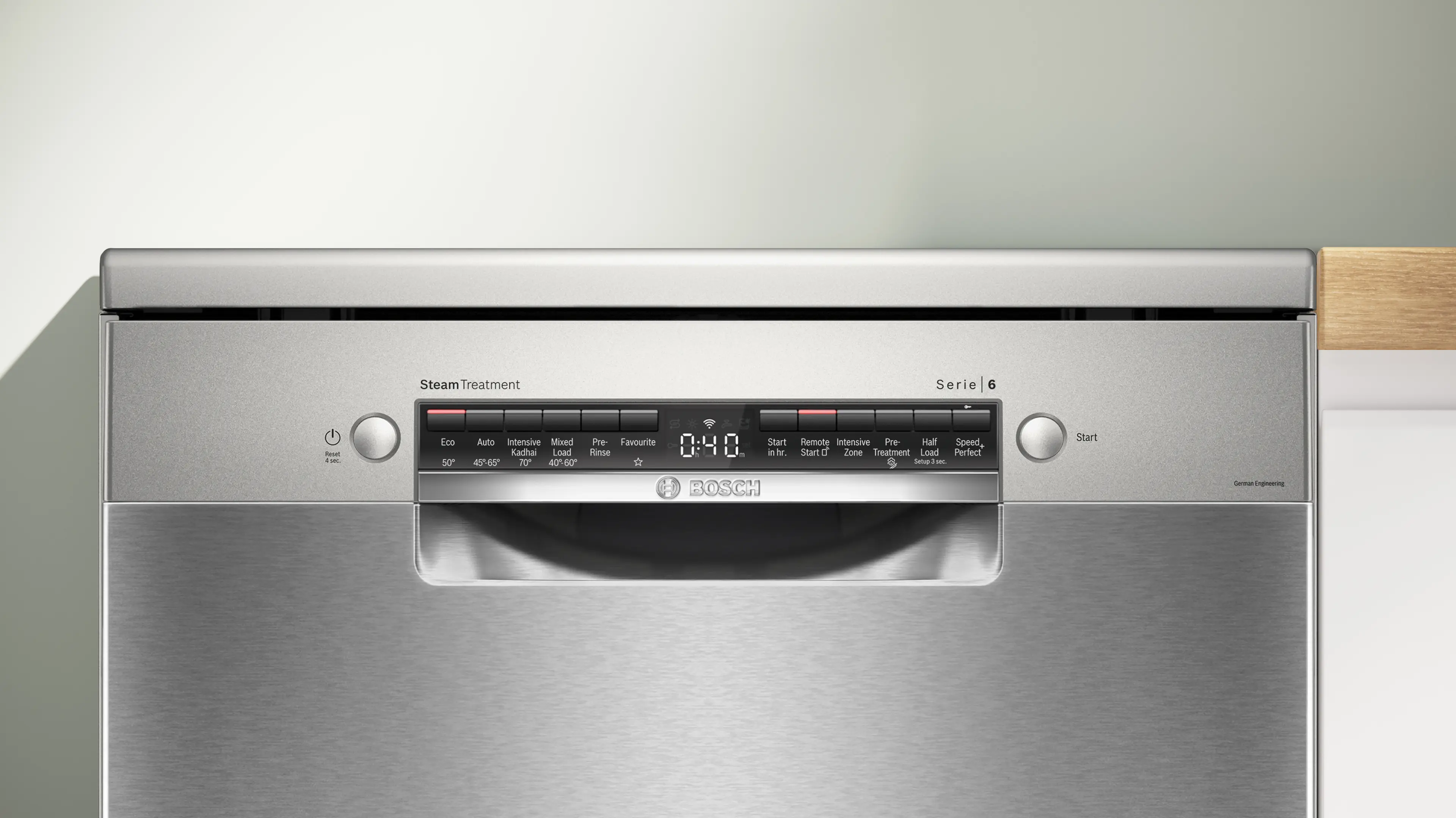 Bosch Series 6 free-standing dishwasher SMS6HMI01I: Product feature