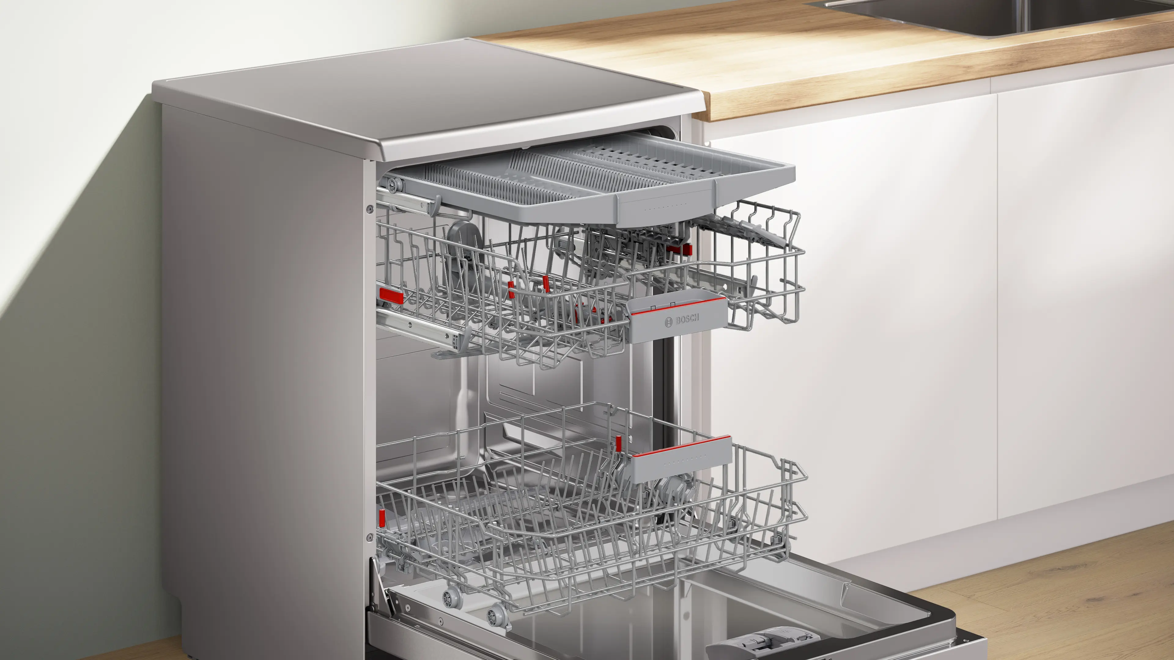 Bosch Series 6 free-standing dishwasher SMS6HMI01I: Product feature
