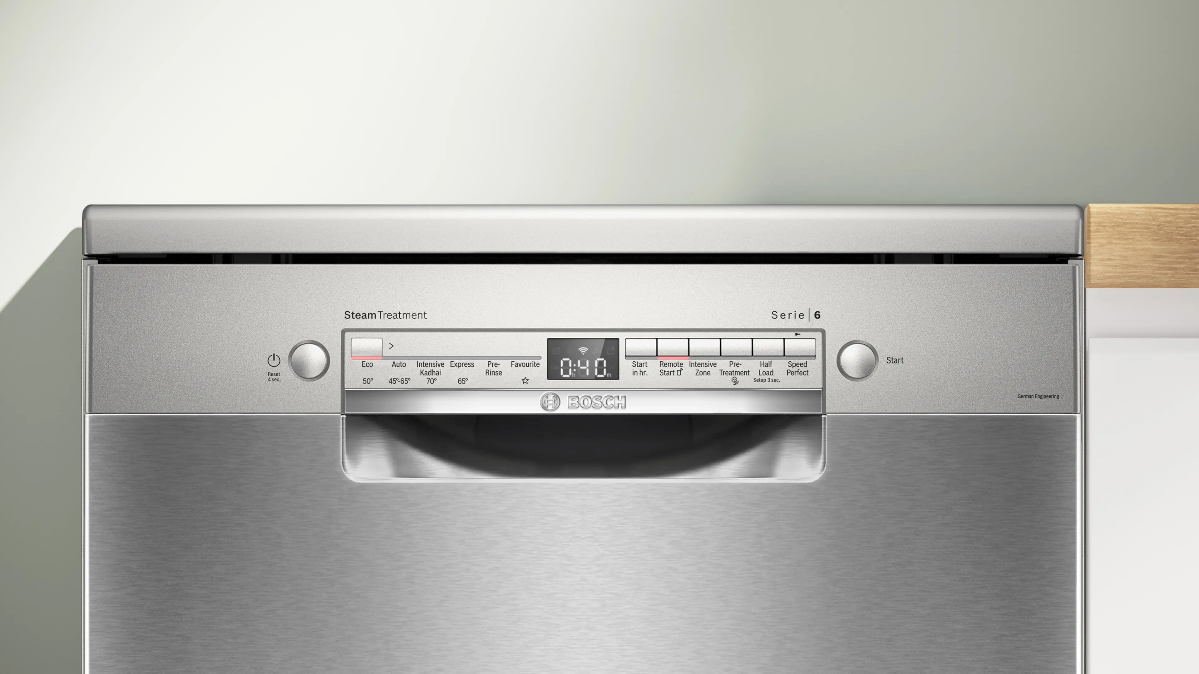 Bosch Series 6 free-standing dishwasher SMS6IKI01I: Product feature