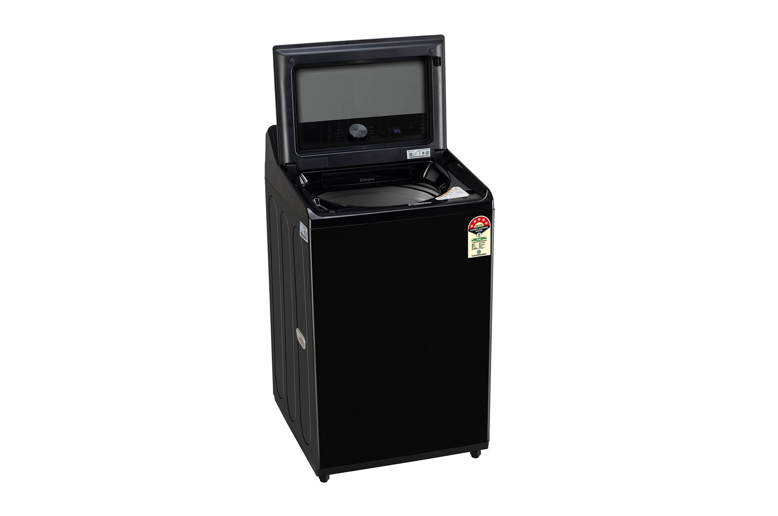 LG 10Kg Top Load Washing Machine, AI Direct Drive, In-Built Heater, Stain Clean, Onyx Black, 5 Star