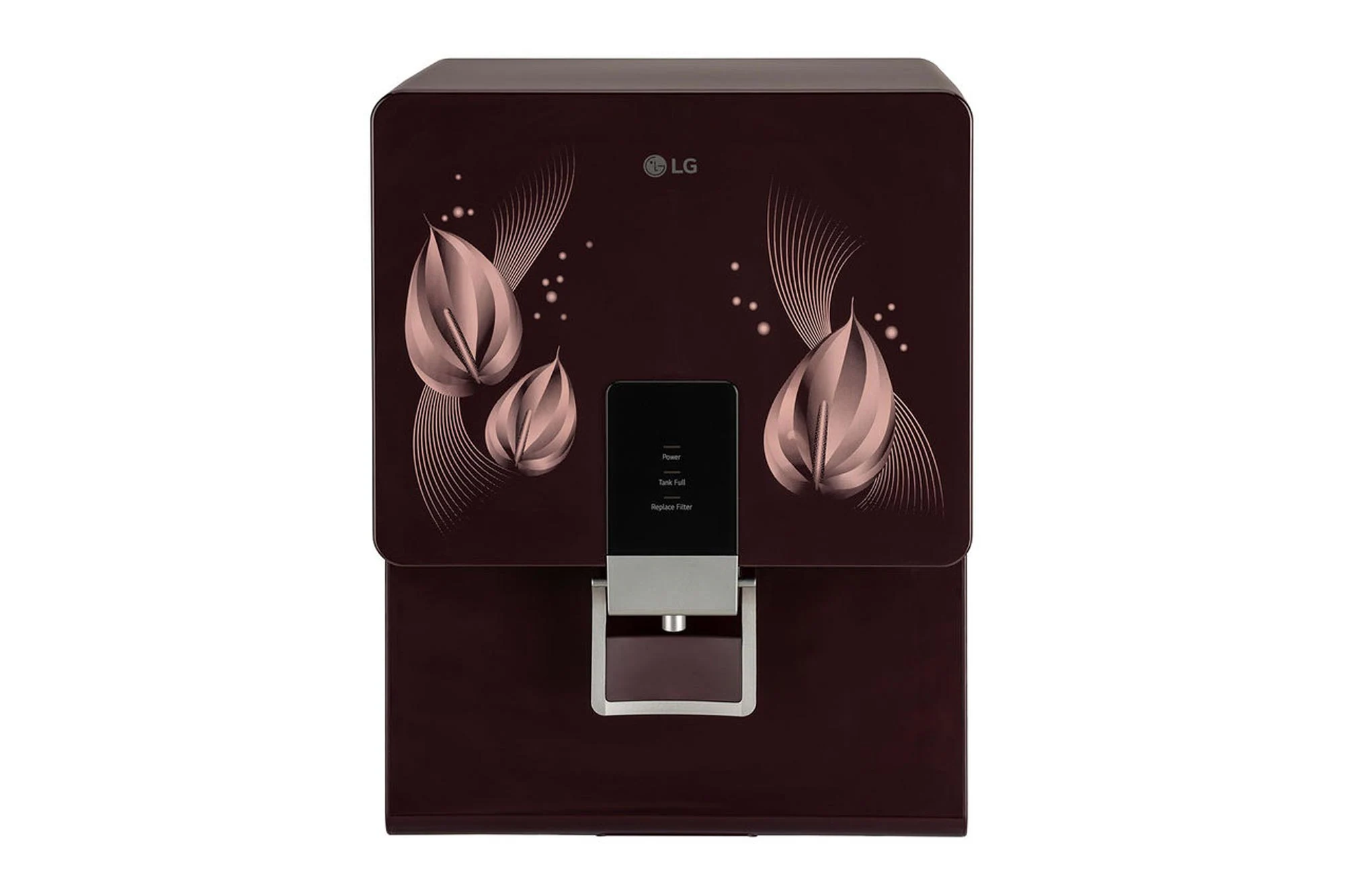 LG 8L RO+Mineral Booster Water Purifier with Steel Tank, Crimson Red - WW146RTLC | LG India