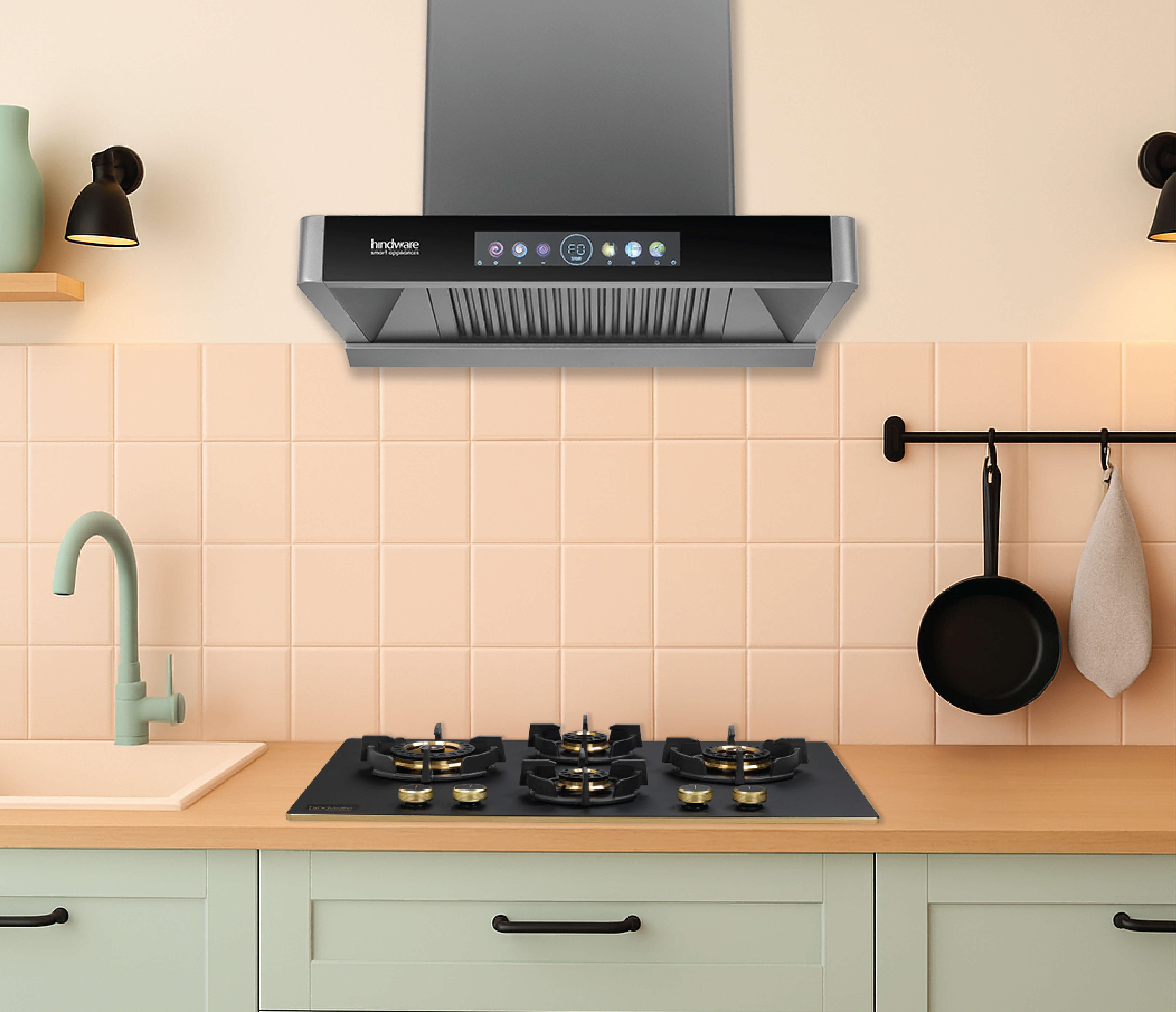 Hindware Marcella Autoclen 60 Kitchen Chimney