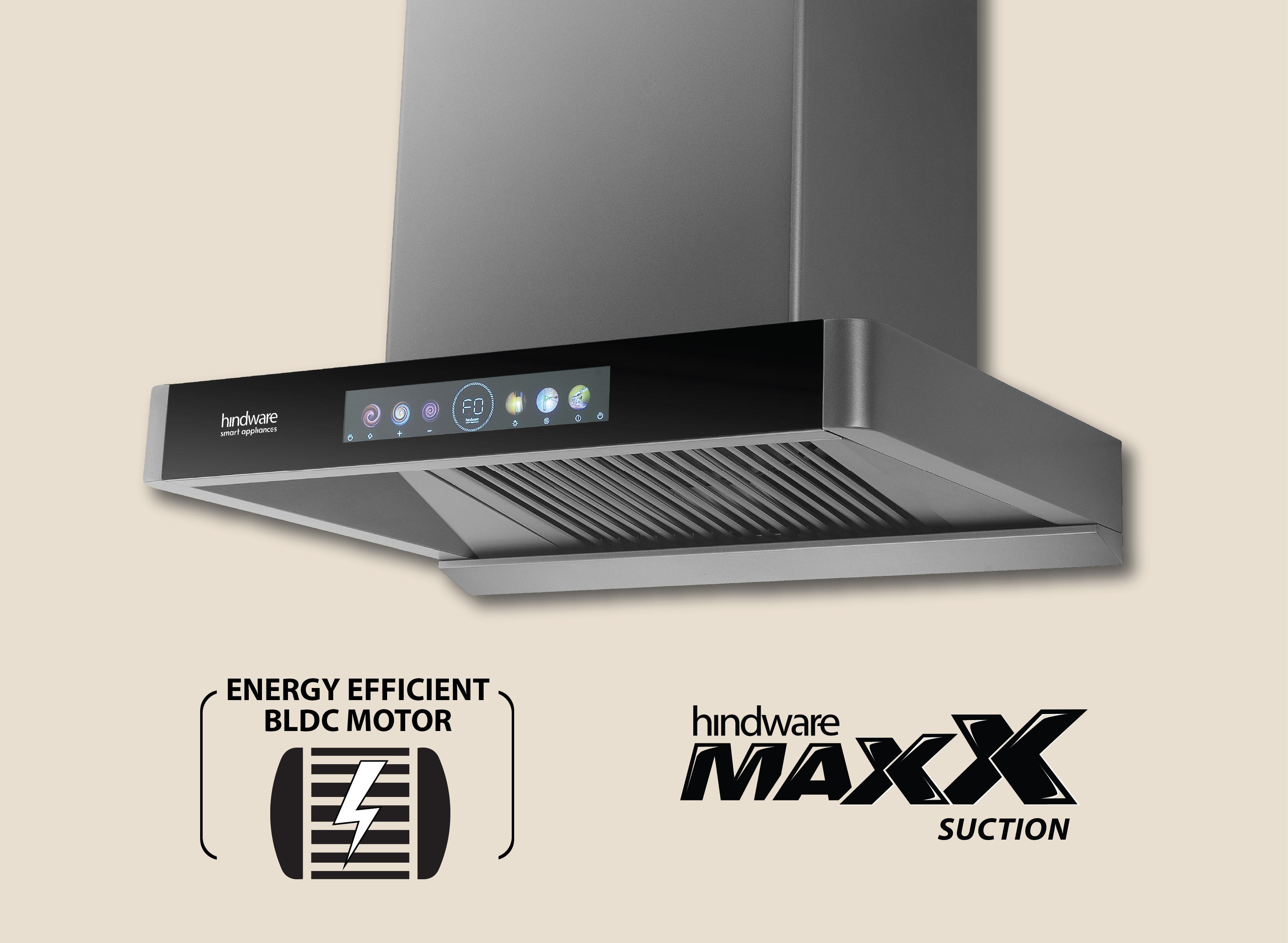 Hindware Marcella Autoclen 60 Kitchen Chimney: Product feature