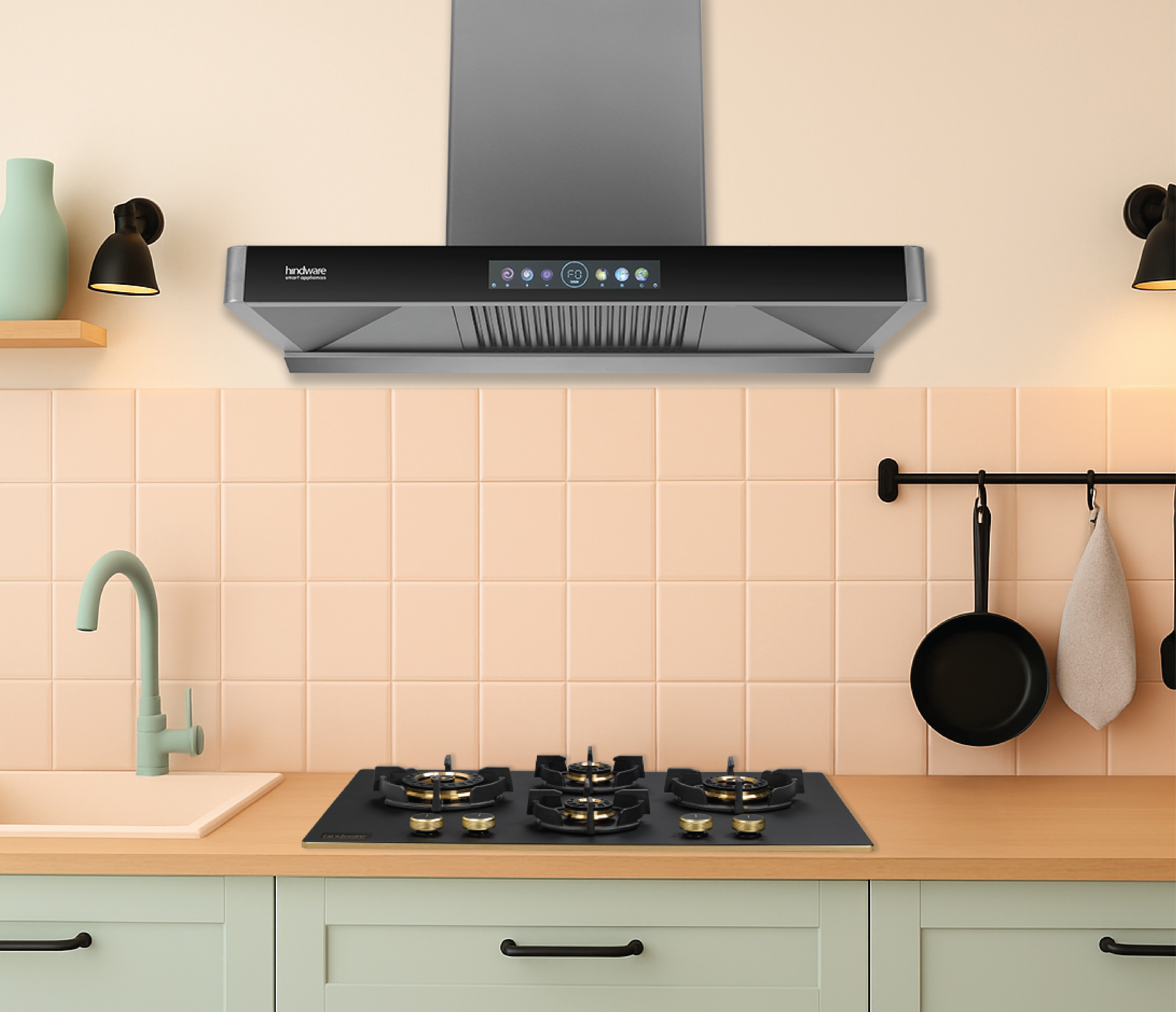Hindware Marcella Autoclen 90 Kitchen Chimney