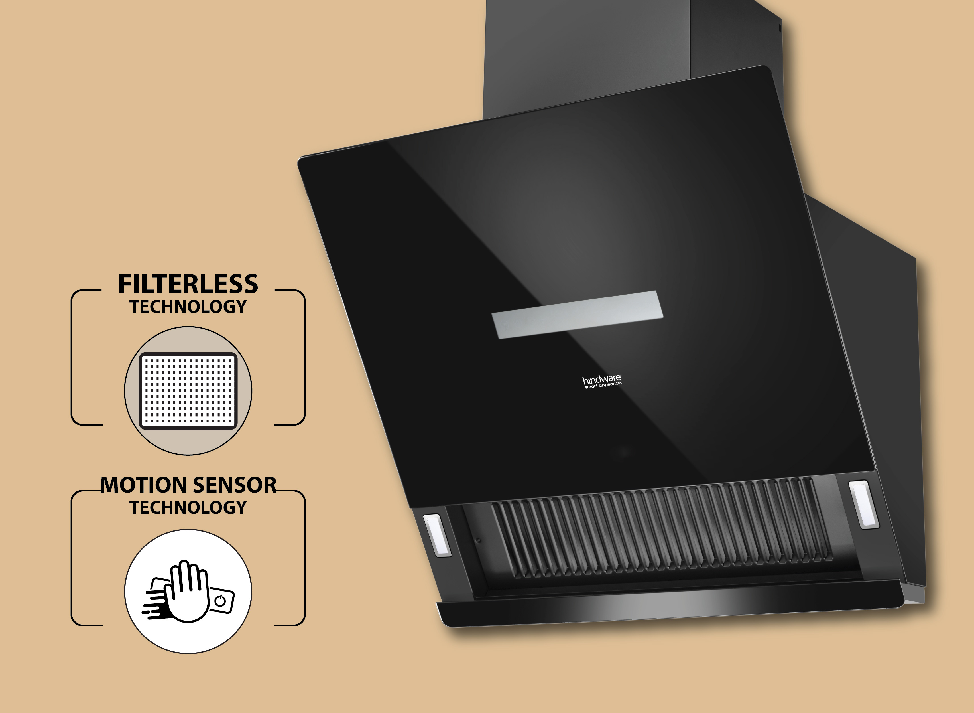 Hindware Serena Plus Autoclean 60 Kitchen Chimney: Product feature