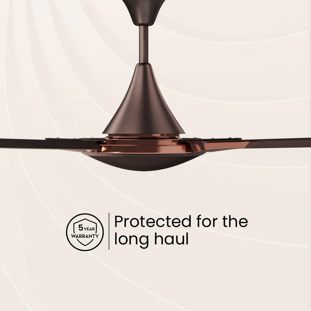 Crompton Premion Aura 2 Prime | Star Rated Ceiling Fan - Irish Coffee: Product feature