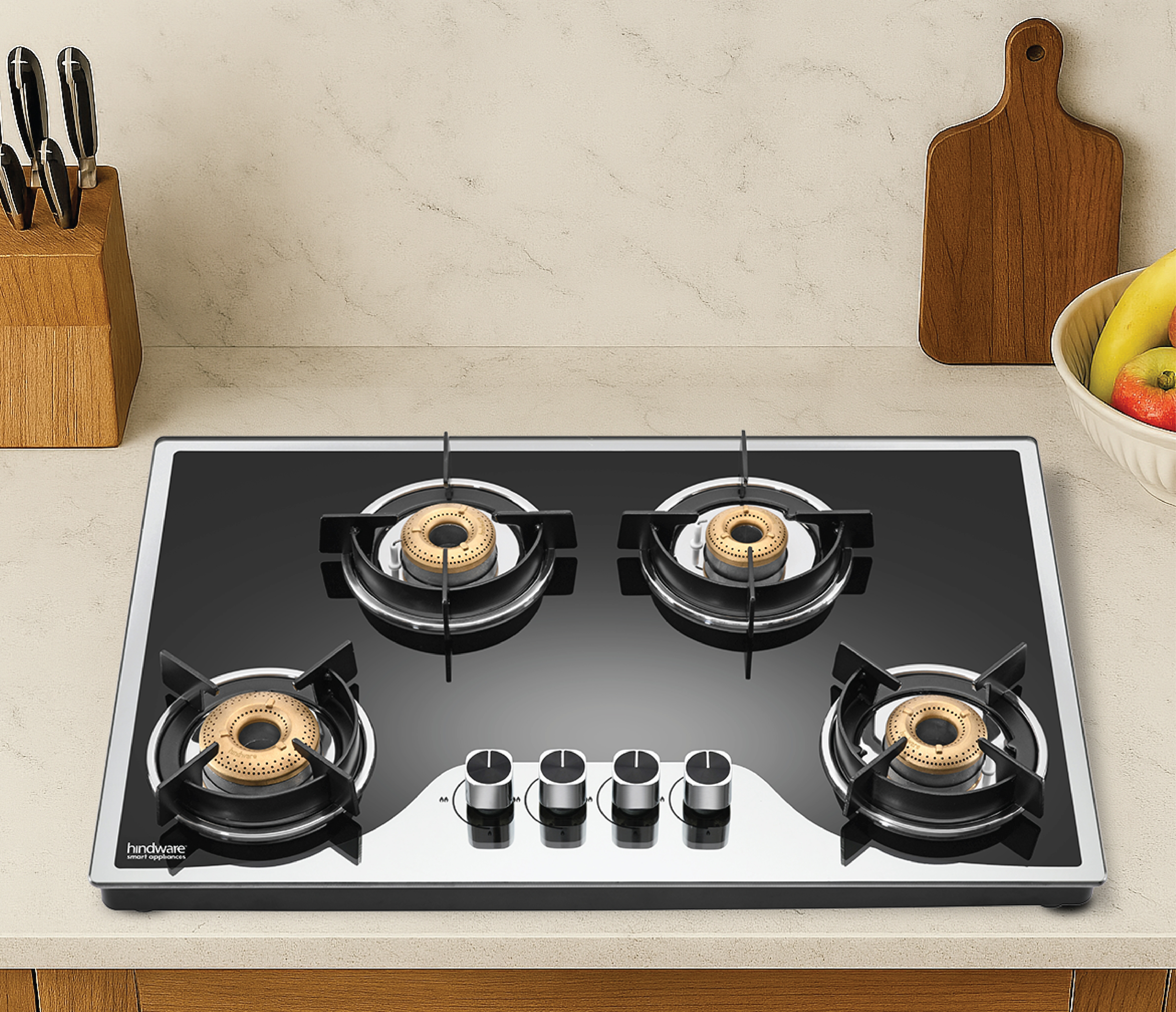 Hindware Coral 4B AI Cooktop