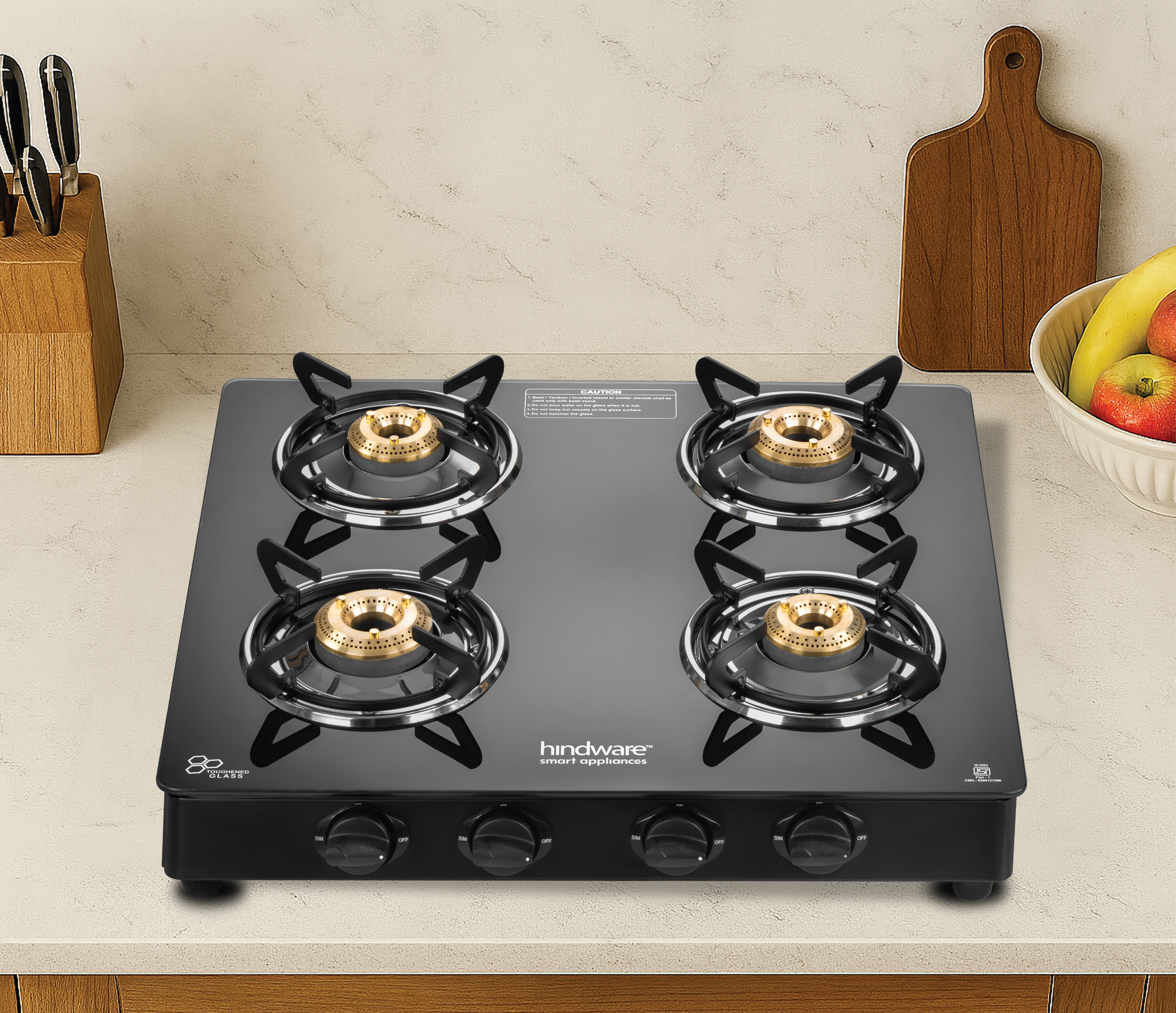 Miracle 4B DX Cooktop