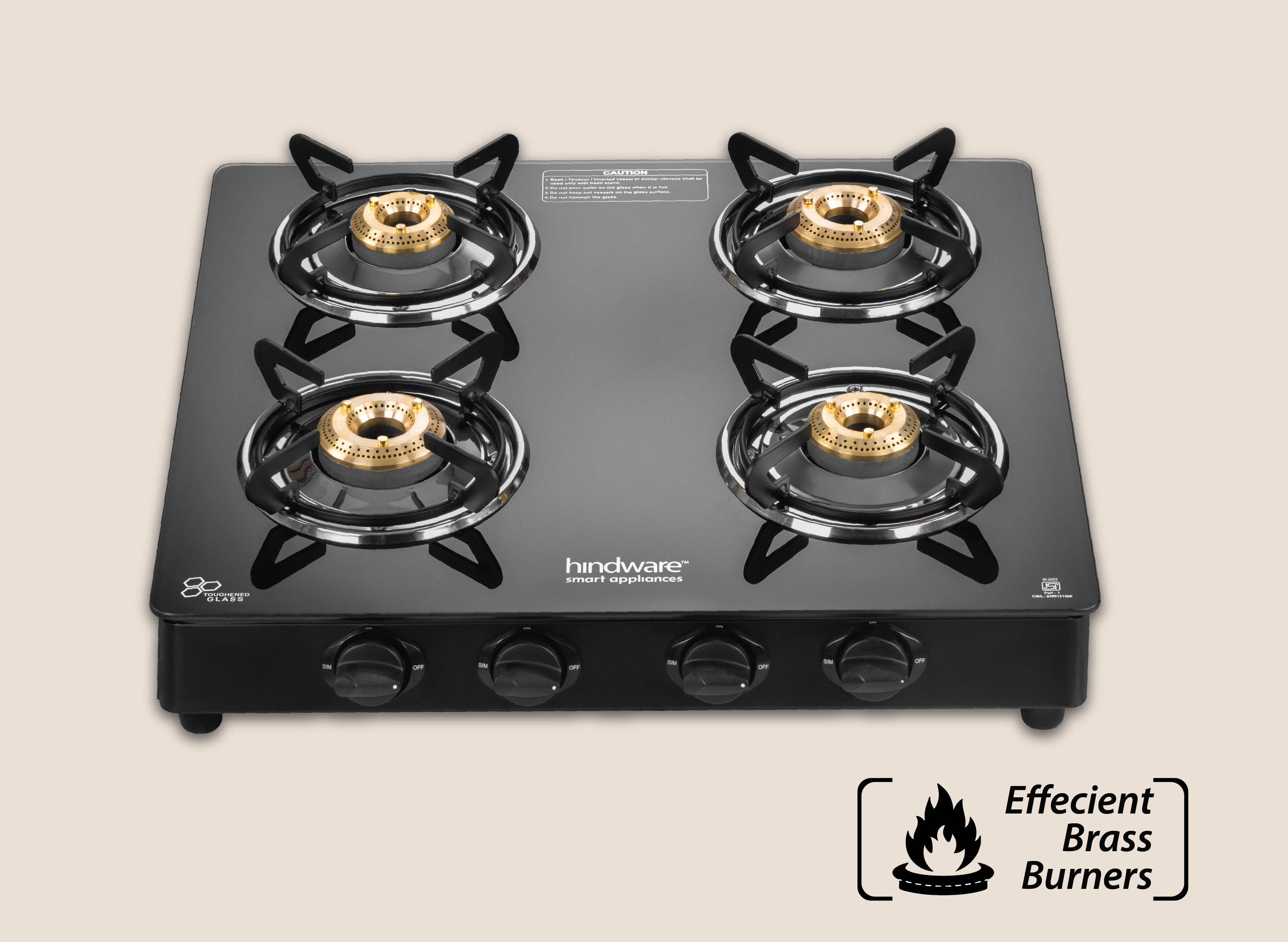 Miracle 4B DX Cooktop: Product feature