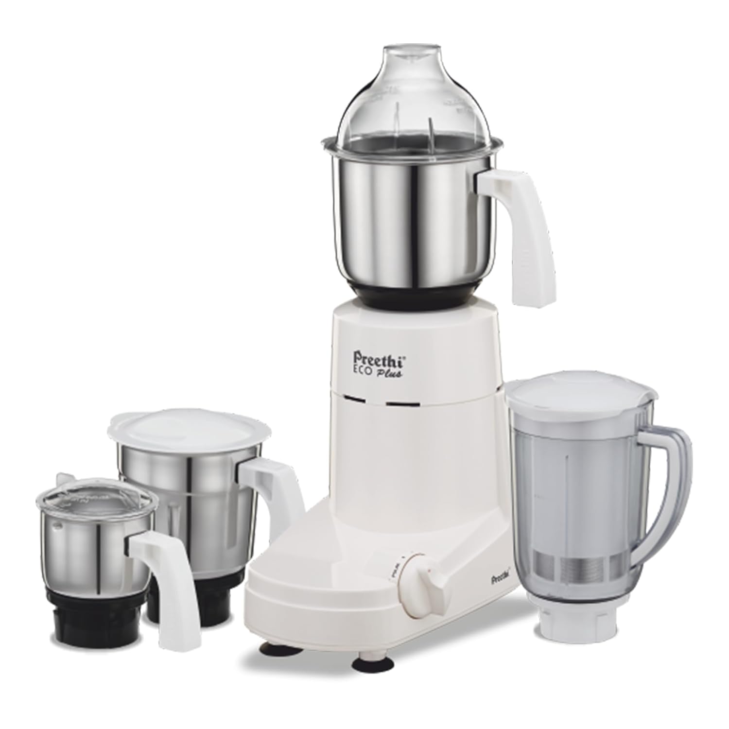 Preethi Eco Plus Mixer Grinder - 750W - 4 Jars - MG-157