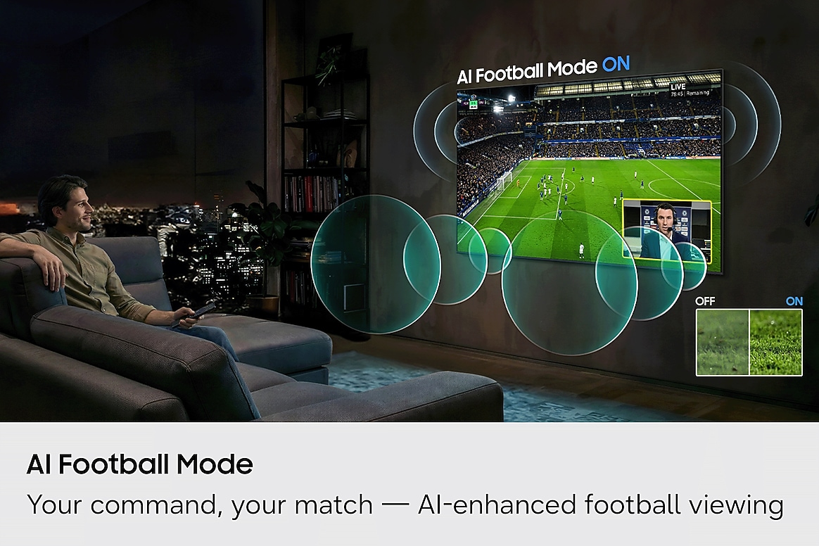 Samsung 1.38 m (55) Mini LED M80H 4K Smart TV: Product feature