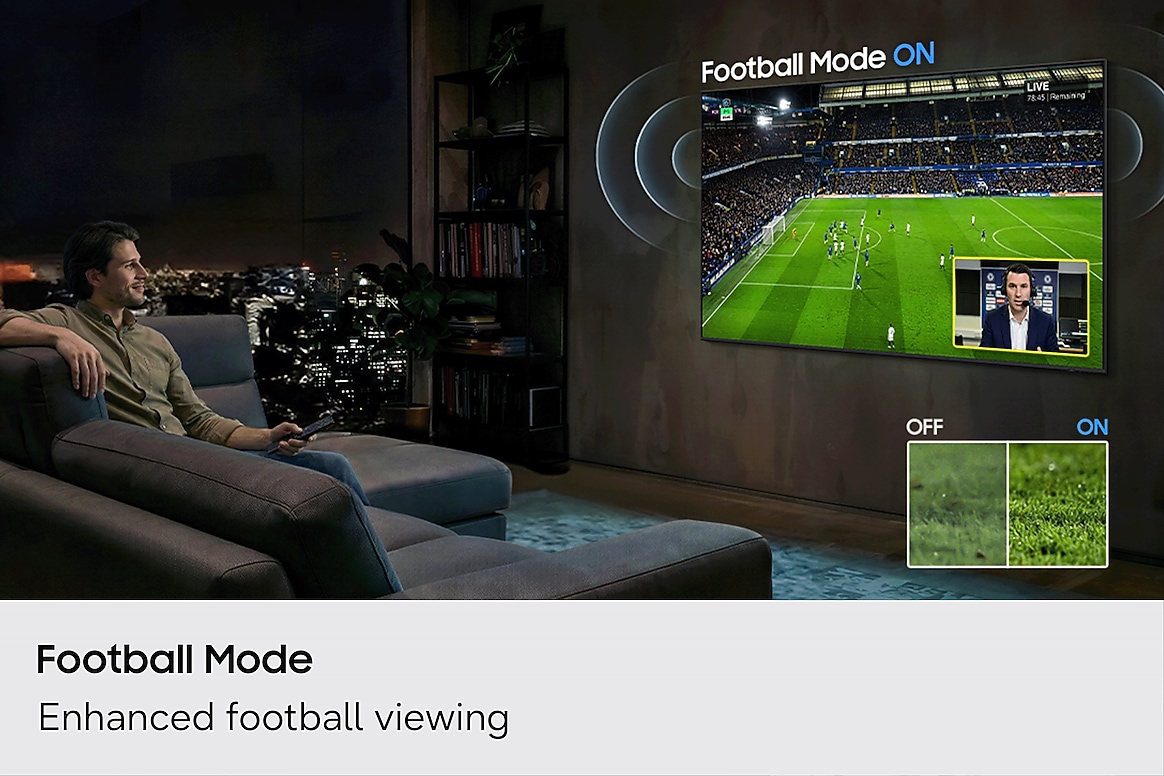 Samsung 1.89 m (75) U8300H Crystal 4K UHD Smart TV: Product feature