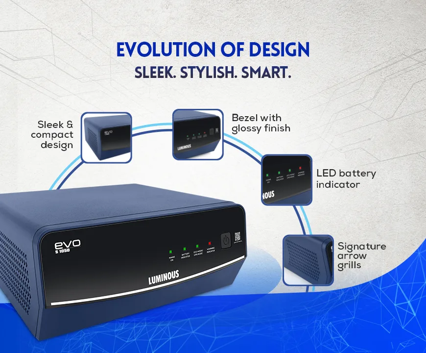Luminous EVO S 1050: Product feature