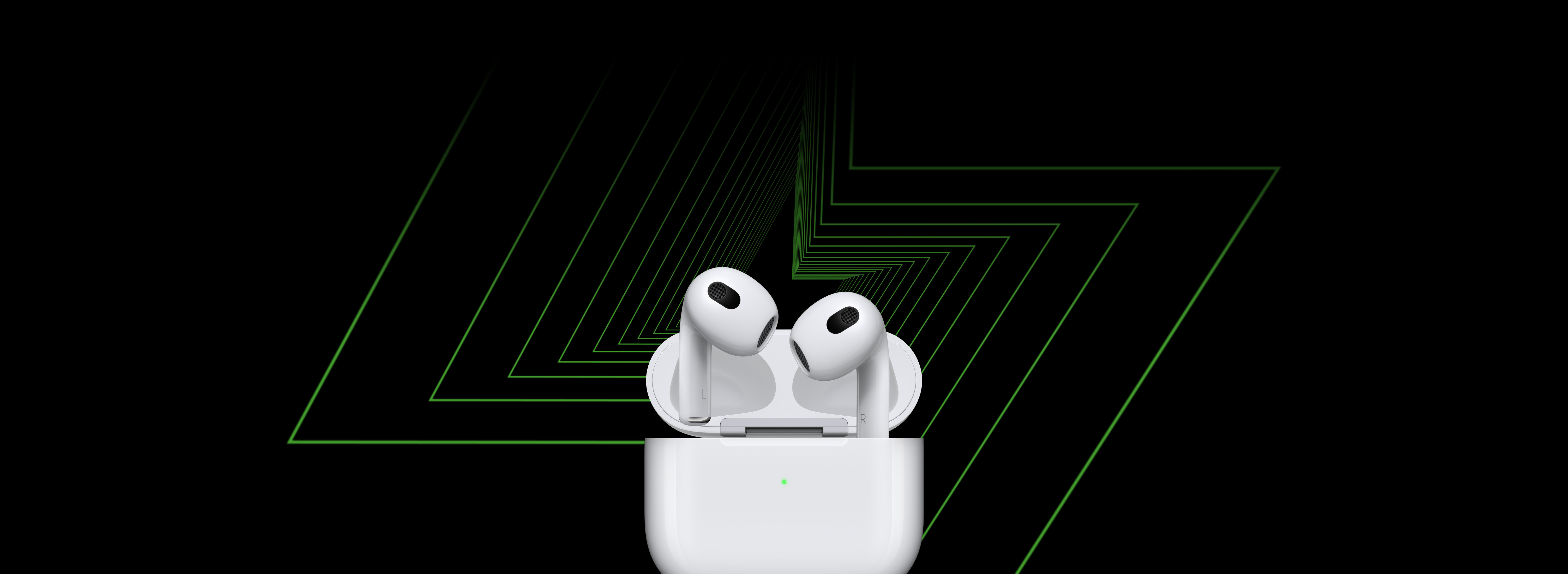 Apple AirPods (3rd generation) with MagSafe Charging Case: Product feature
