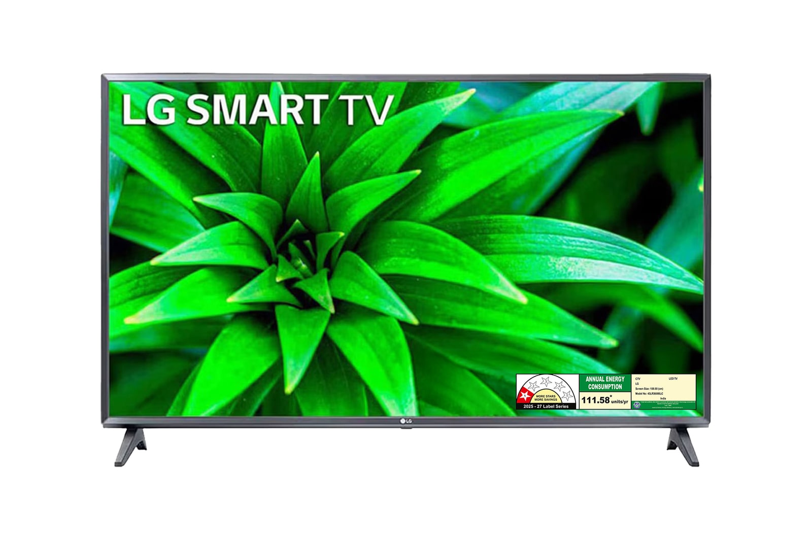 108 cm (43 inch) Smart TV Price - 43LR56006LC - energy information