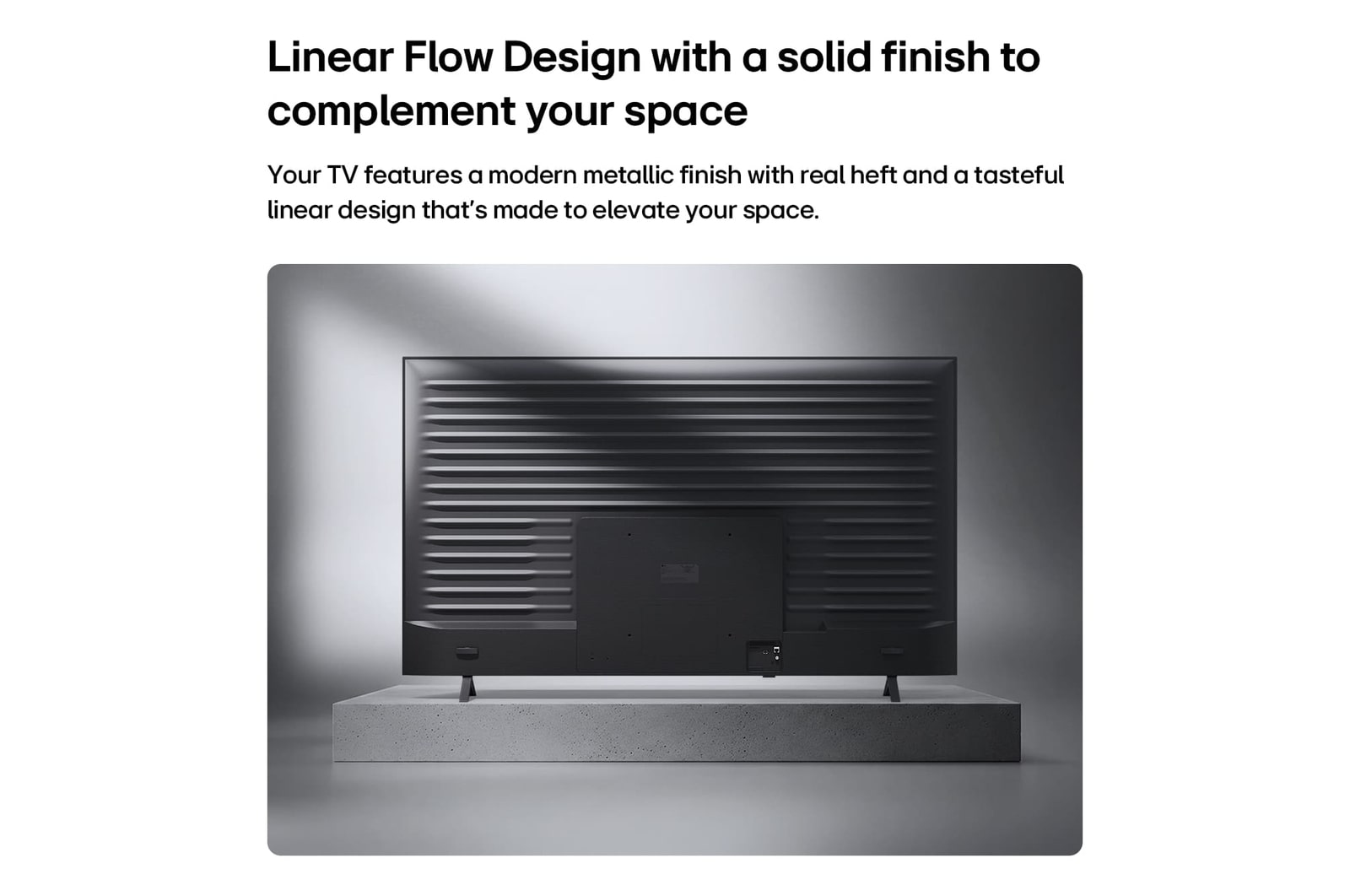 139 cm (55 inch) 4K AI Smart TV - 55NU880BPLA: Product feature